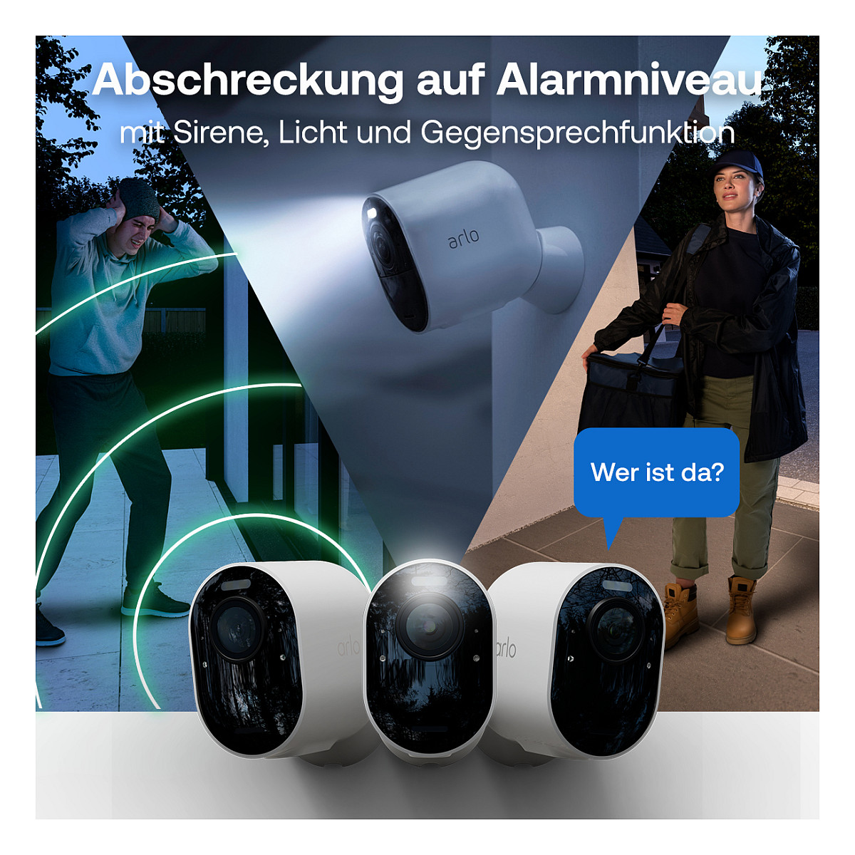 Sigurnosna kamera ARLO Ultra 2 Outdoor (2 kamere, uključena bazna stanica, bijela)-16