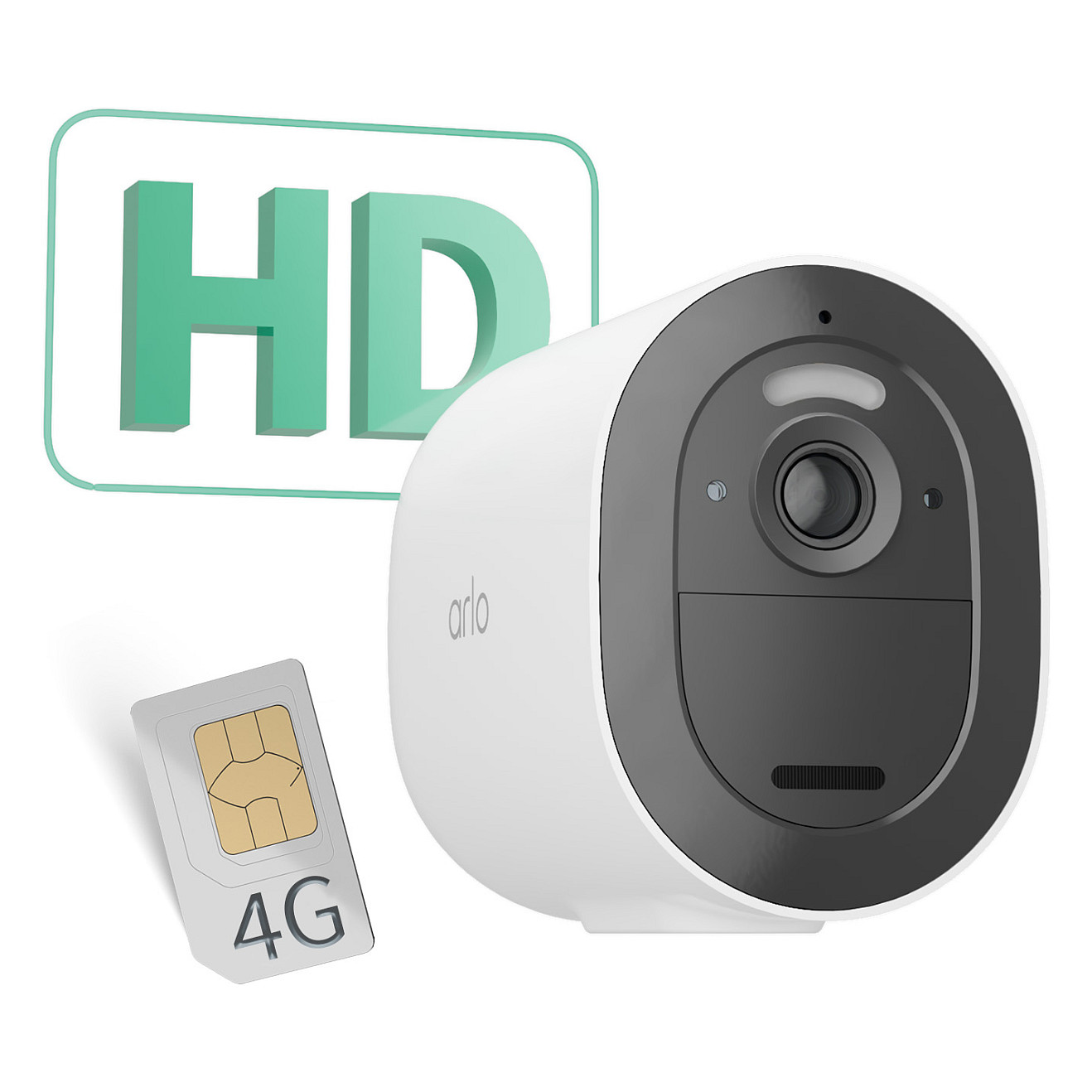 Sigurnosna kamera ARLO Go 2 (3G/4G SIM, za vanjsku upotrebu, bijela)-4