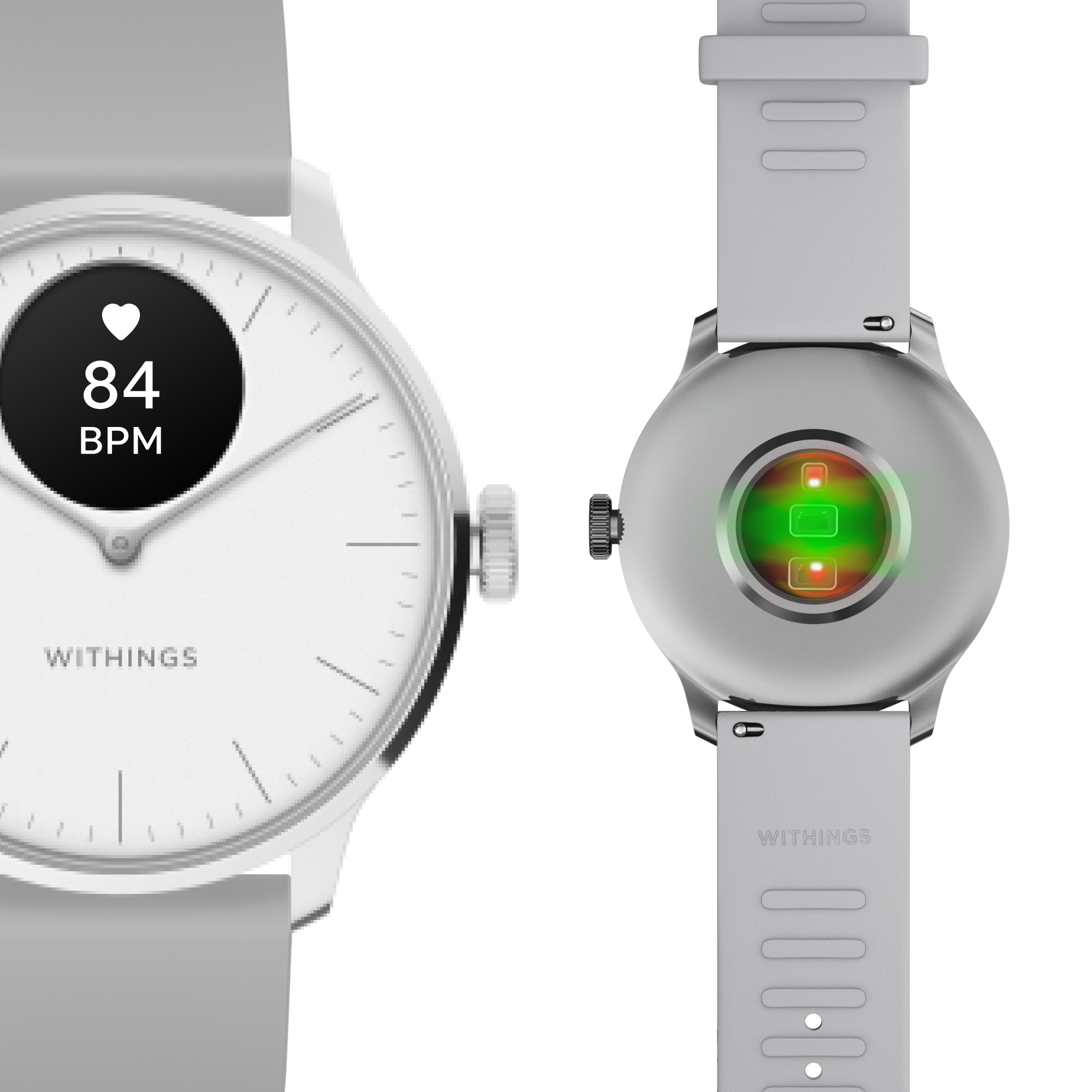 Pametni sat WITHINGS ScanWatch Light 37mm bijeli-4