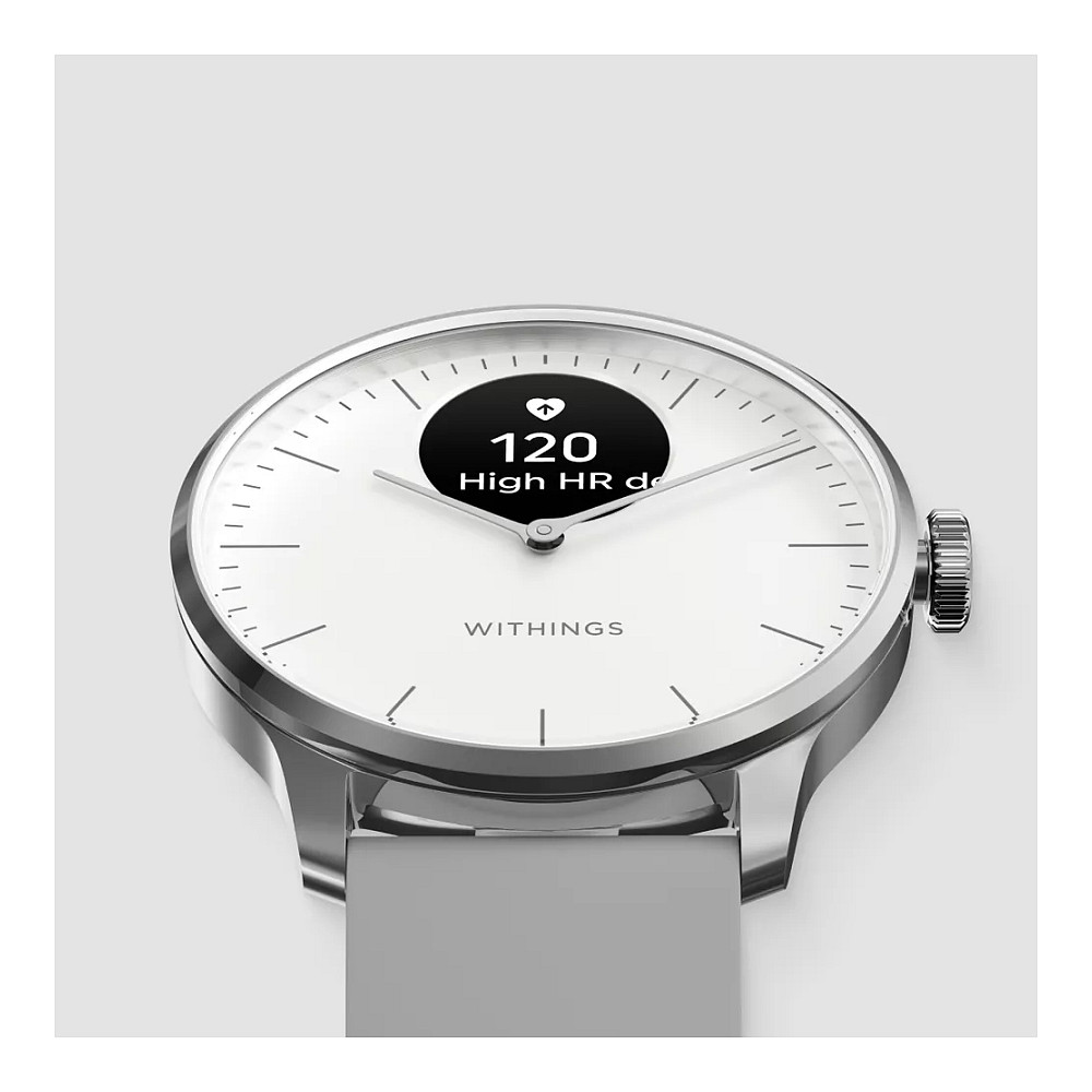 Pametni sat WITHINGS ScanWatch Light 37mm bijeli-10