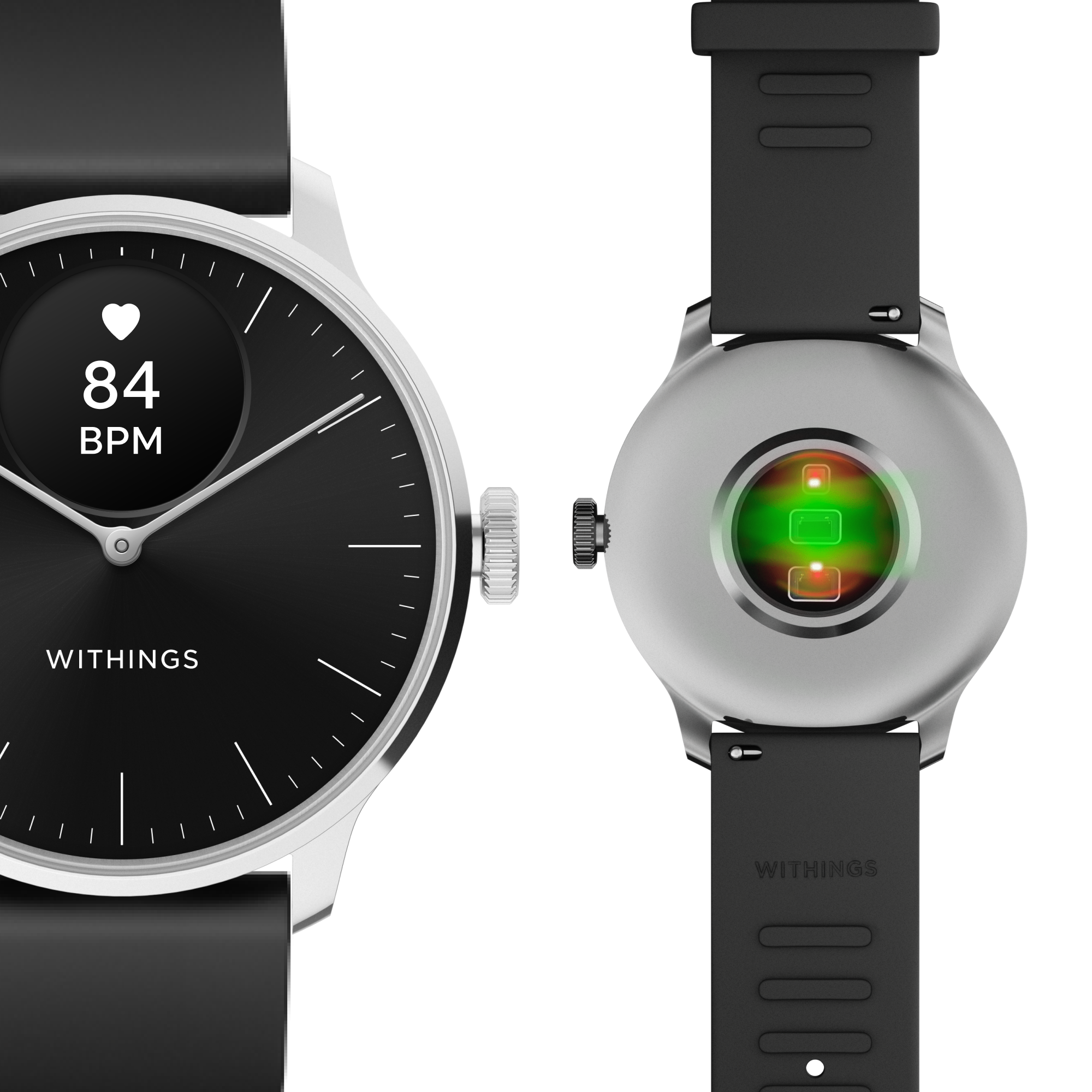 Pametni sat WITHINGS ScanWatch Light 37mm crni-6