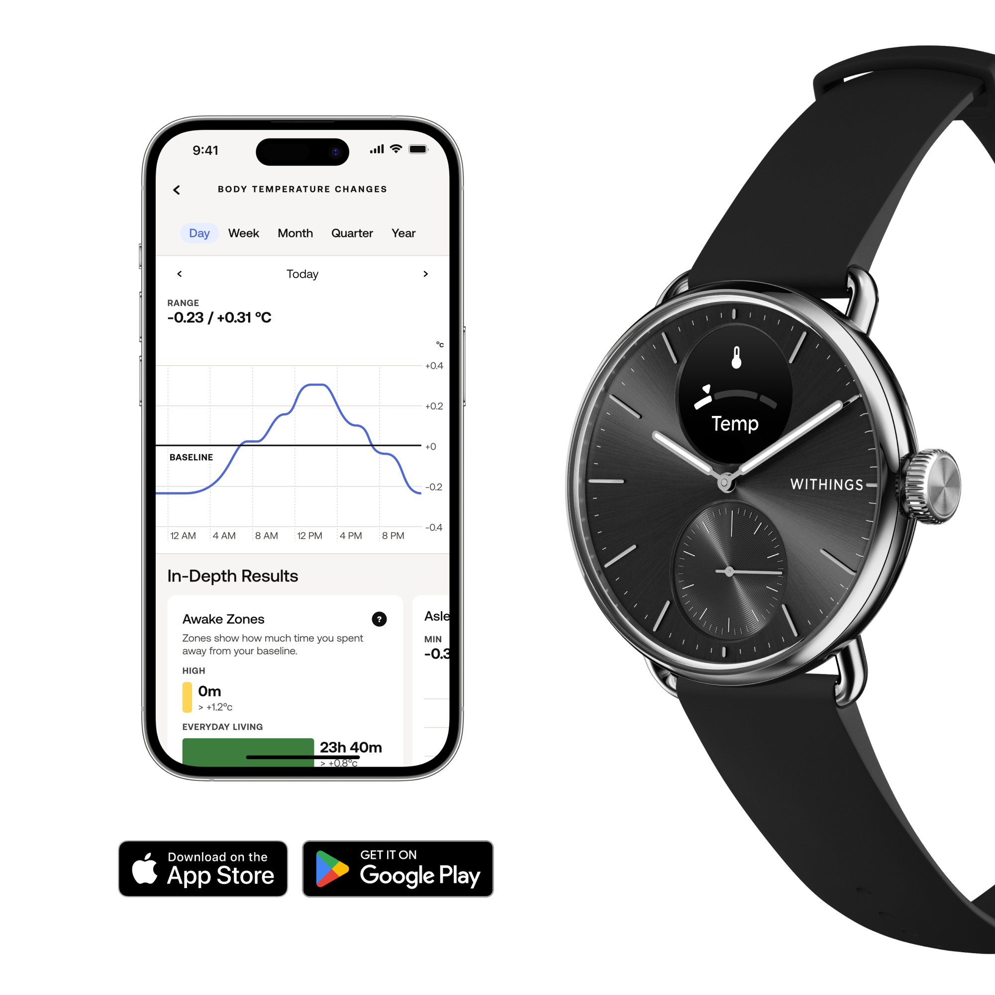 Pametni sat WITHINGS ScanWatch 2 41mm crni-2