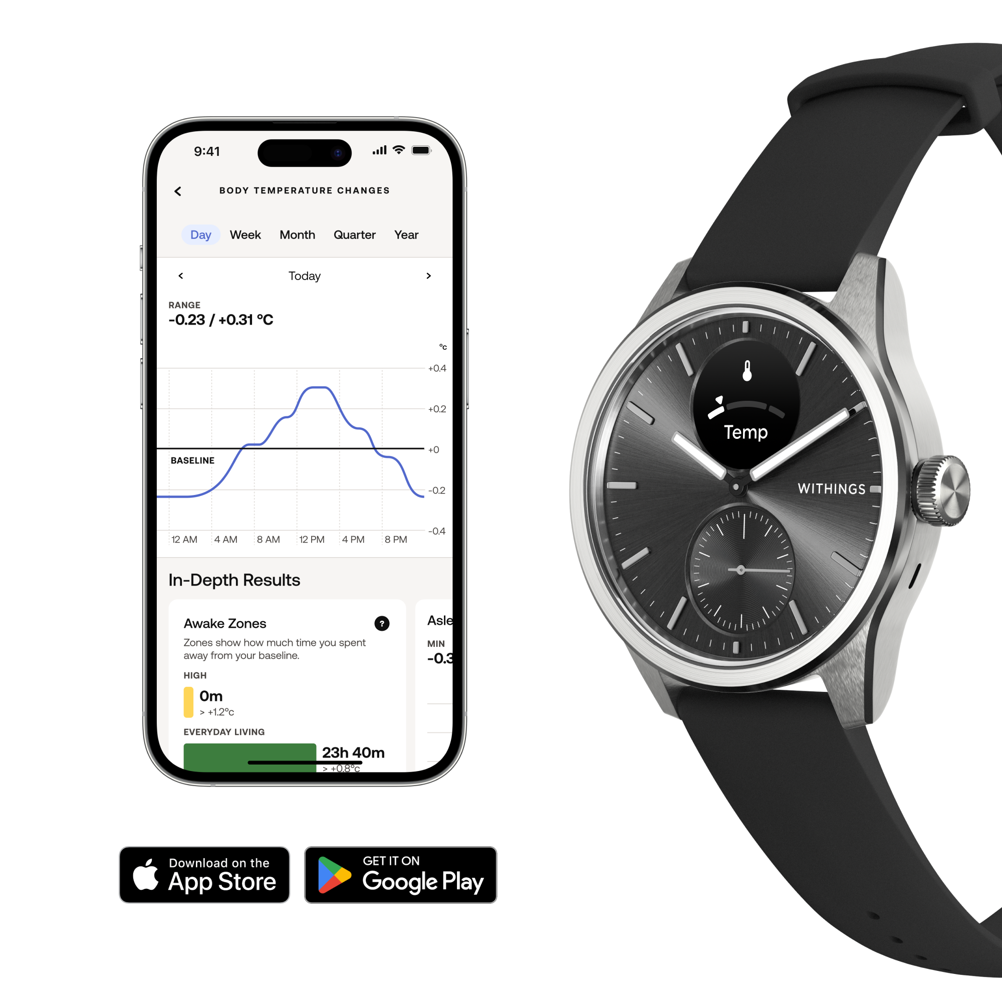 Pametni sat WITHINGS ScanWatch 2 44mm crni-4