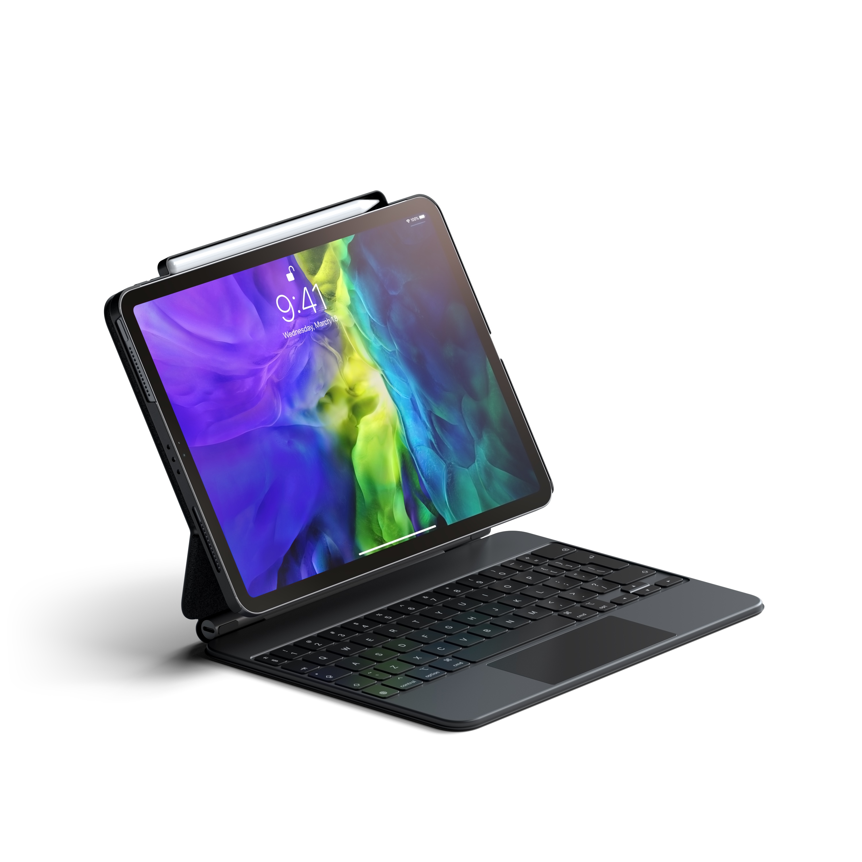 Magnetna futrola za iPad Pro 11inch - SATECHI Vegan-Leather - crna-7