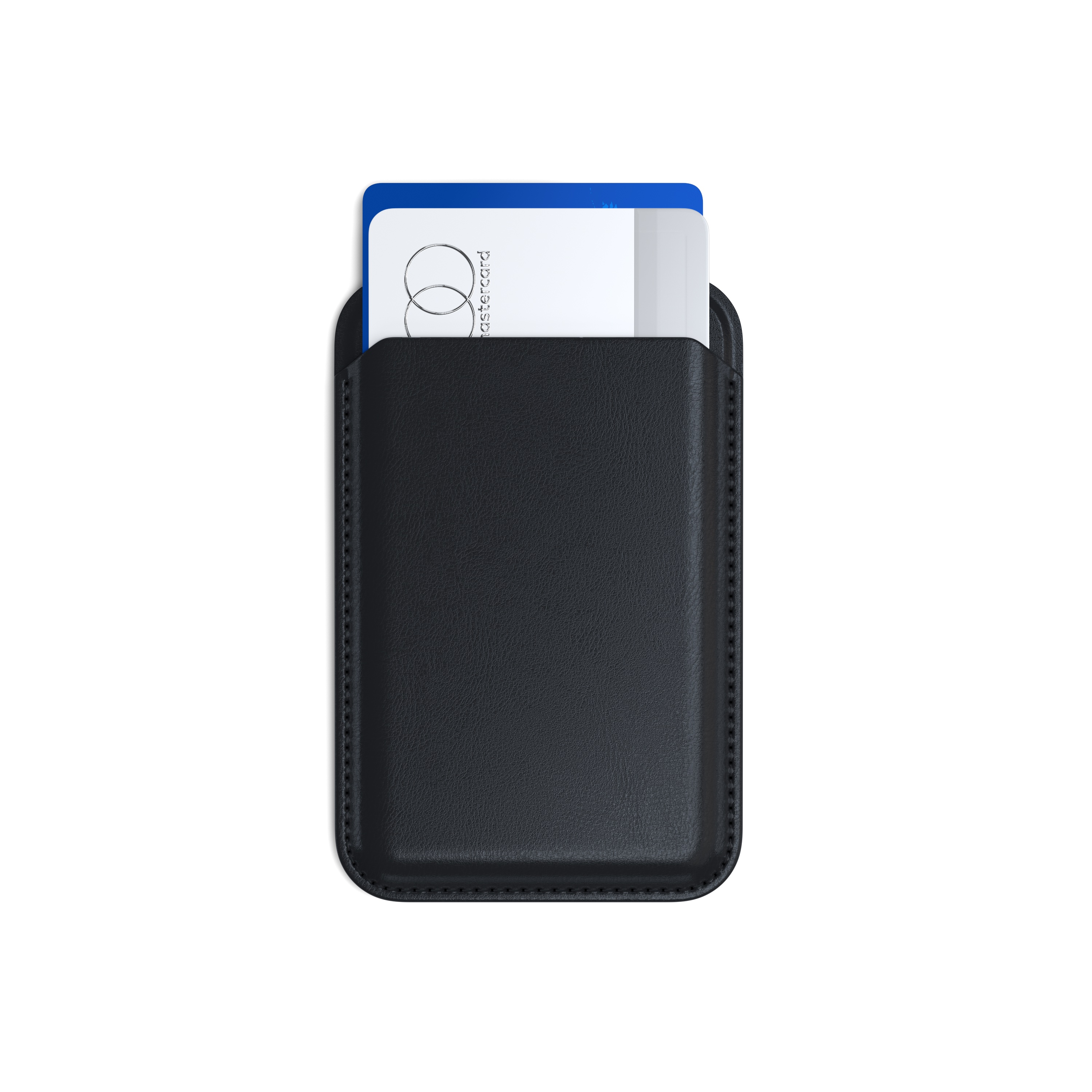 Satechi Vegan-Leather Magnetic Wallet Stand (iPhone 12/13/14/15 all models) - crna-1