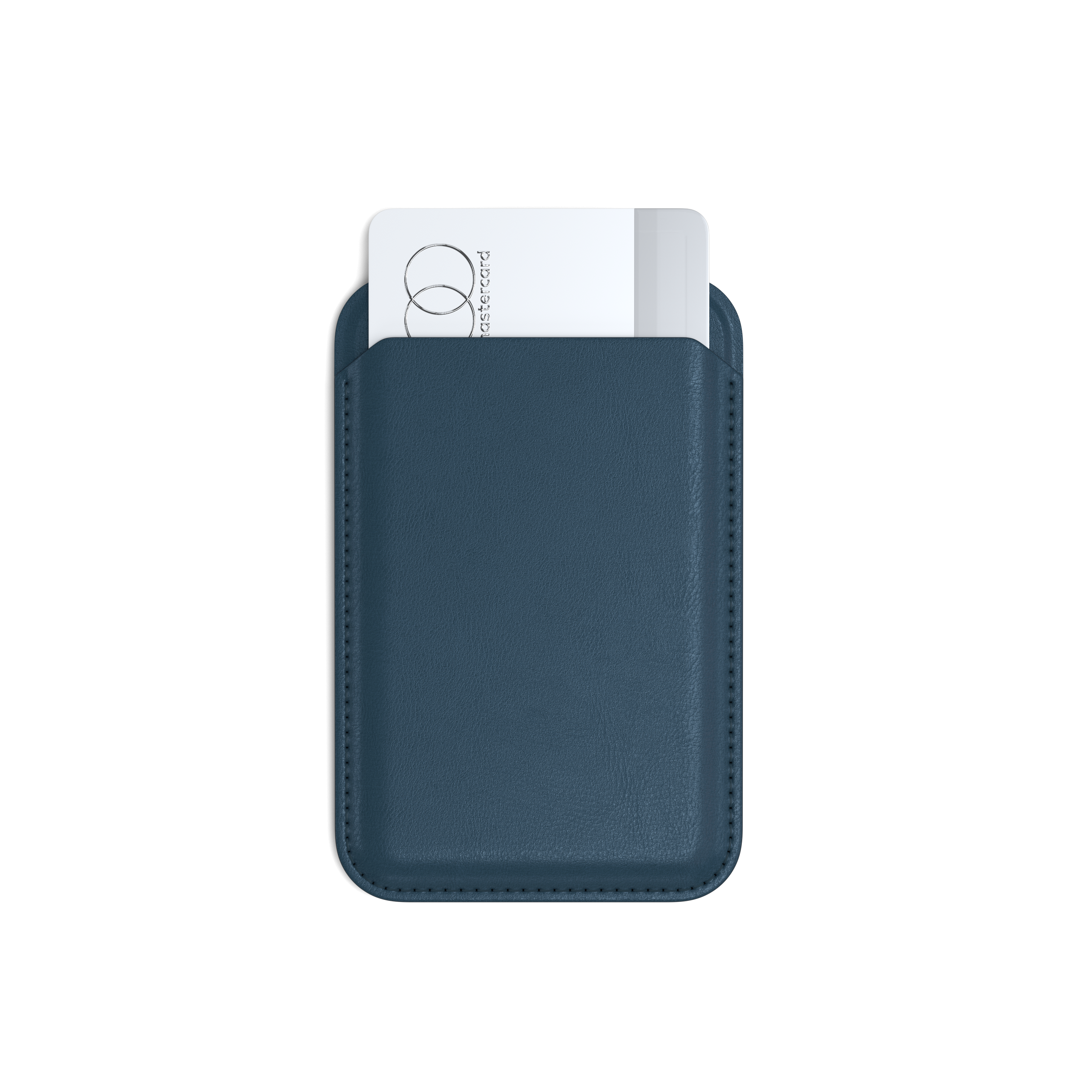Satechi Vegan-Leather Magnetic Wallet Stand (iPhone 12/13/14/15 all models) - Dark Blue-1