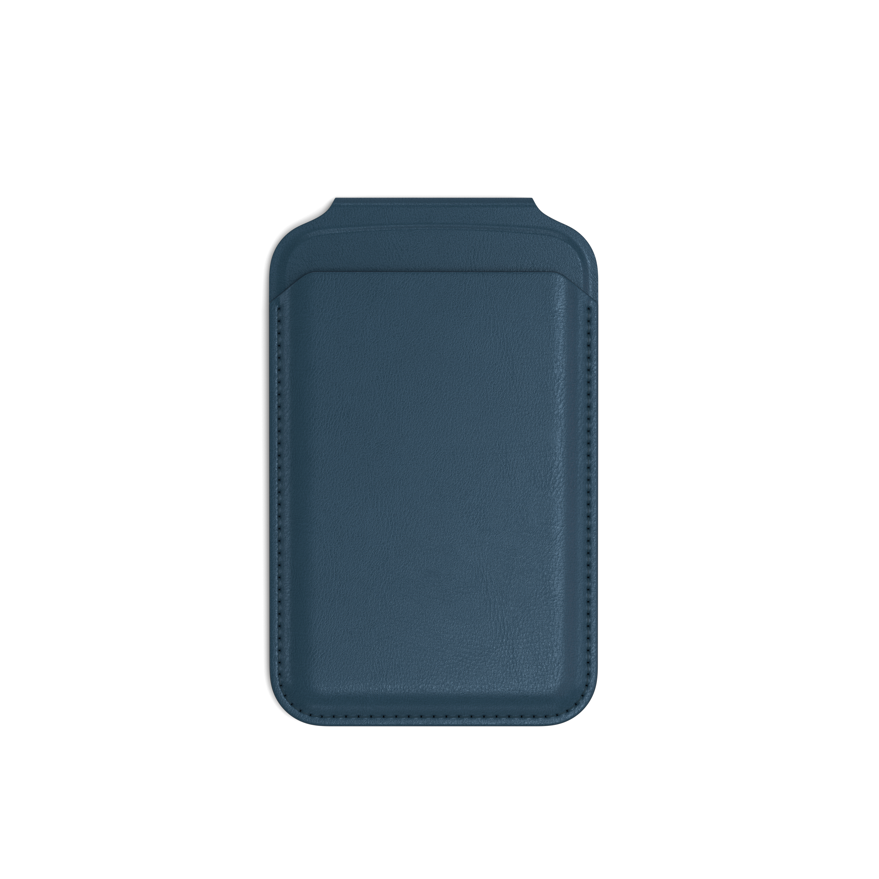 Satechi Vegan-Leather Magnetic Wallet Stand (iPhone 12/13/14/15 all models) - Dark Blue-7
