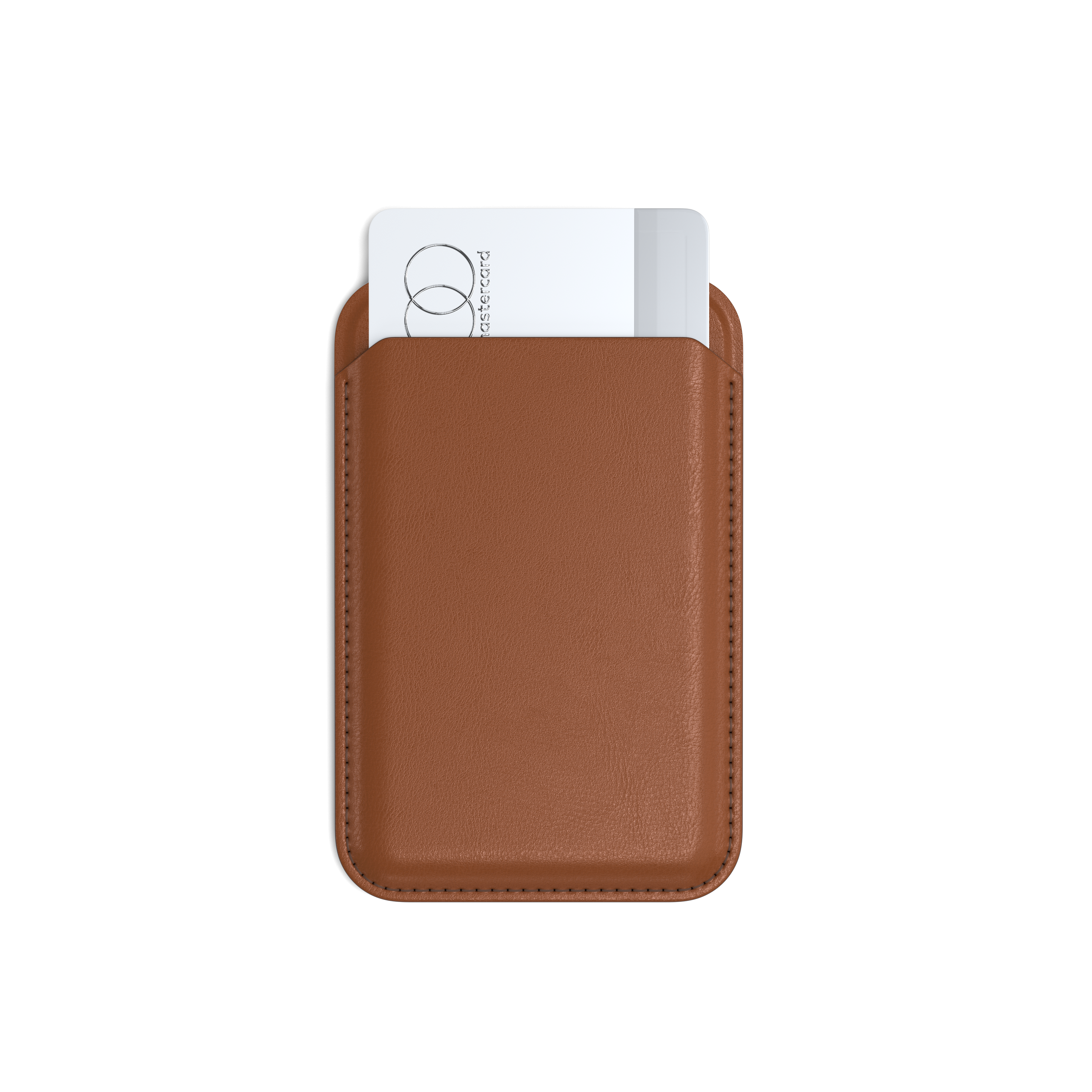 SATECHI Vegan-Leather Magnetic Wallet Stand (za sve modele iPhone 12/13/14/15) - smeđa-2