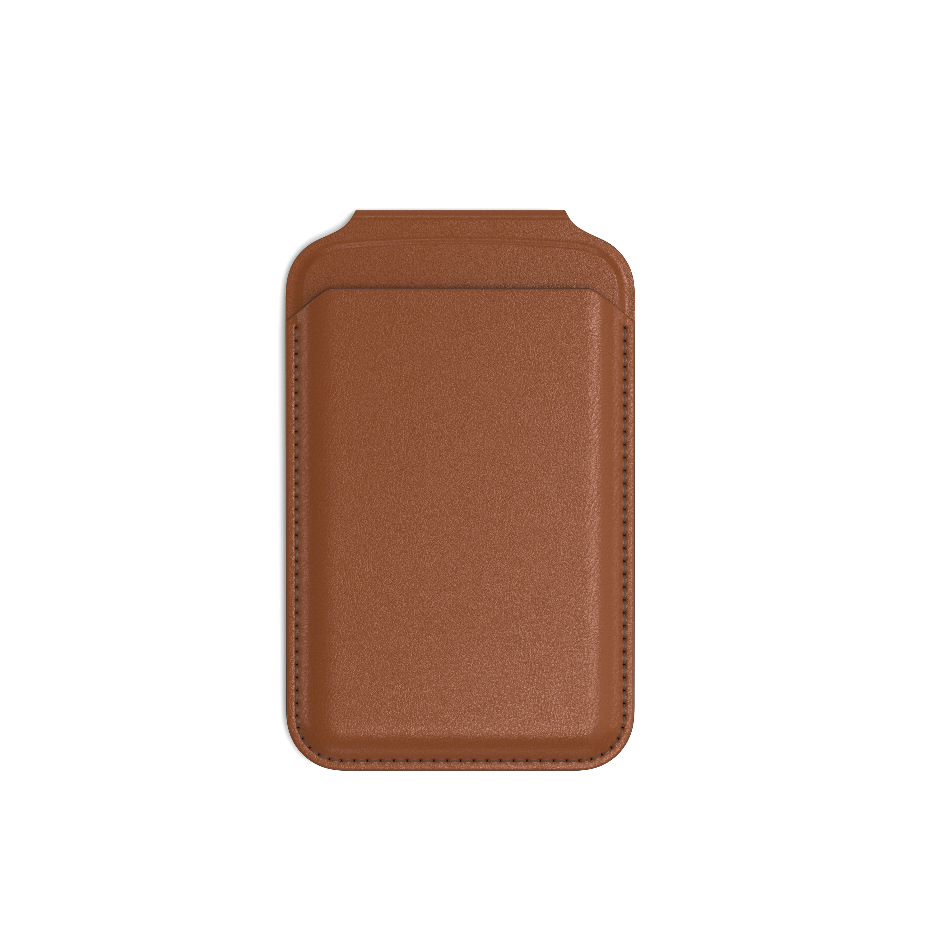 SATECHI Vegan-Leather Magnetic Wallet Stand (za sve modele iPhone 12/13/14/15) - smeđa-4