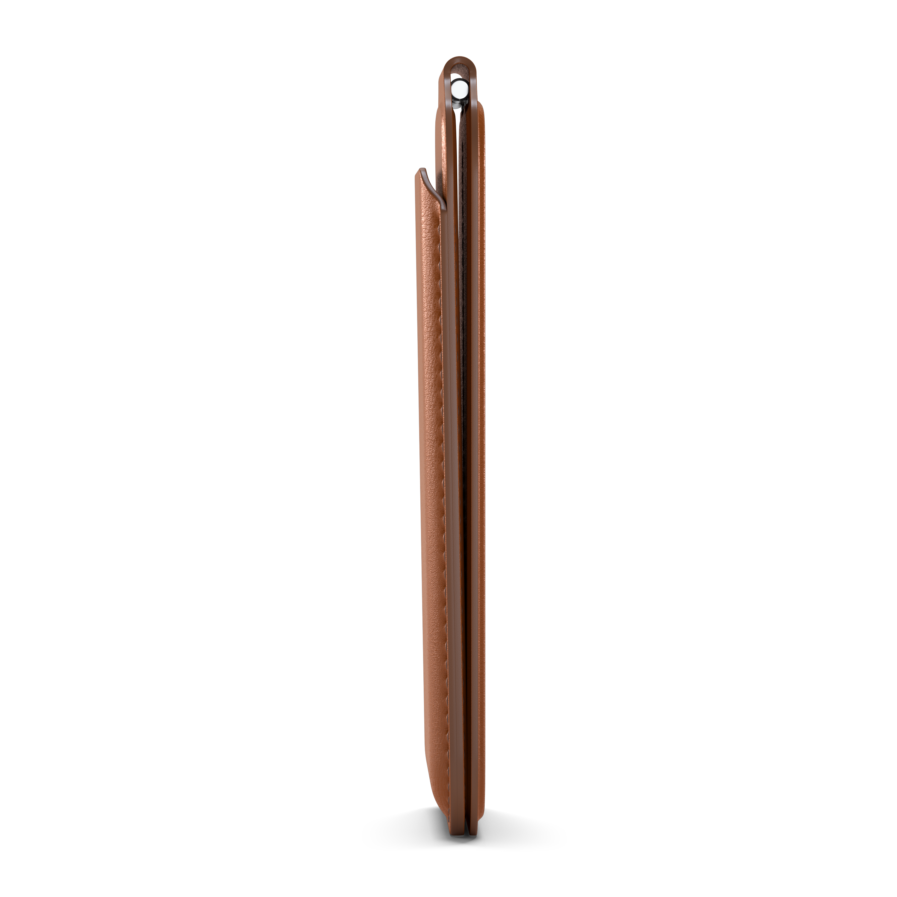 SATECHI Vegan-Leather Magnetic Wallet Stand (za sve modele iPhone 12/13/14/15) - smeđa-3