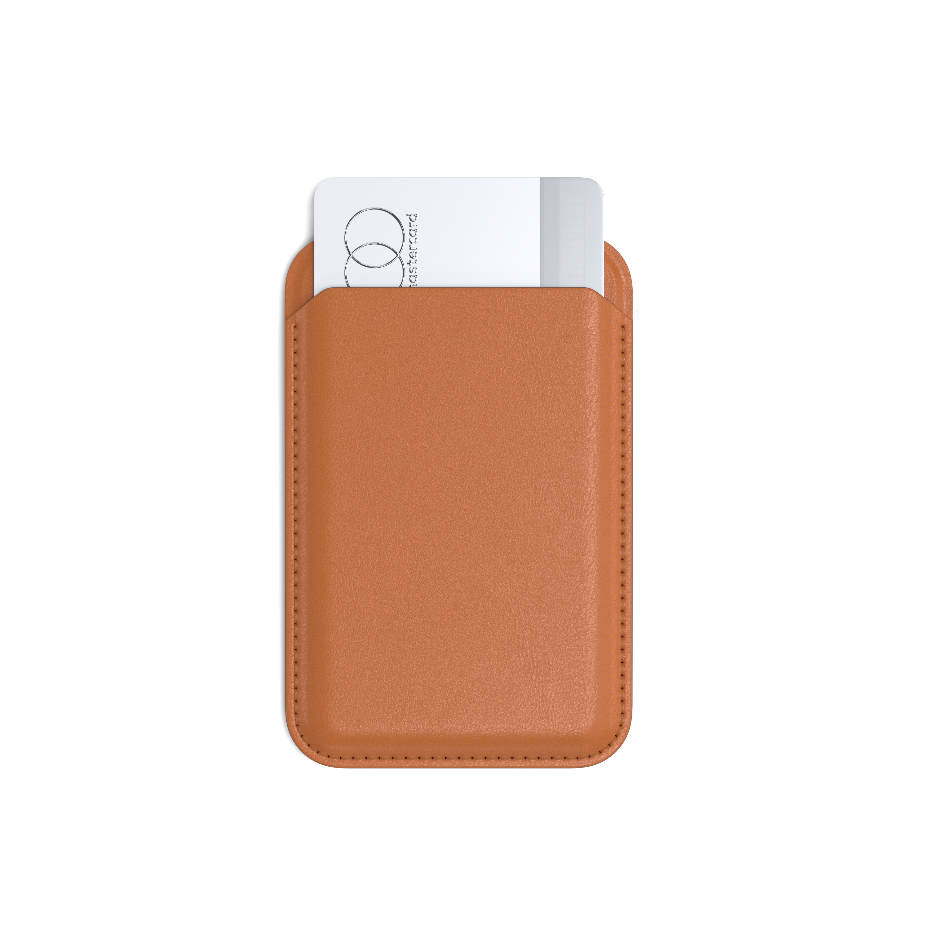 SATECHI Vegan-Leather Magnetic Wallet Stand (za sve modele iPhone 12/13/14/15) - Narančasta-2