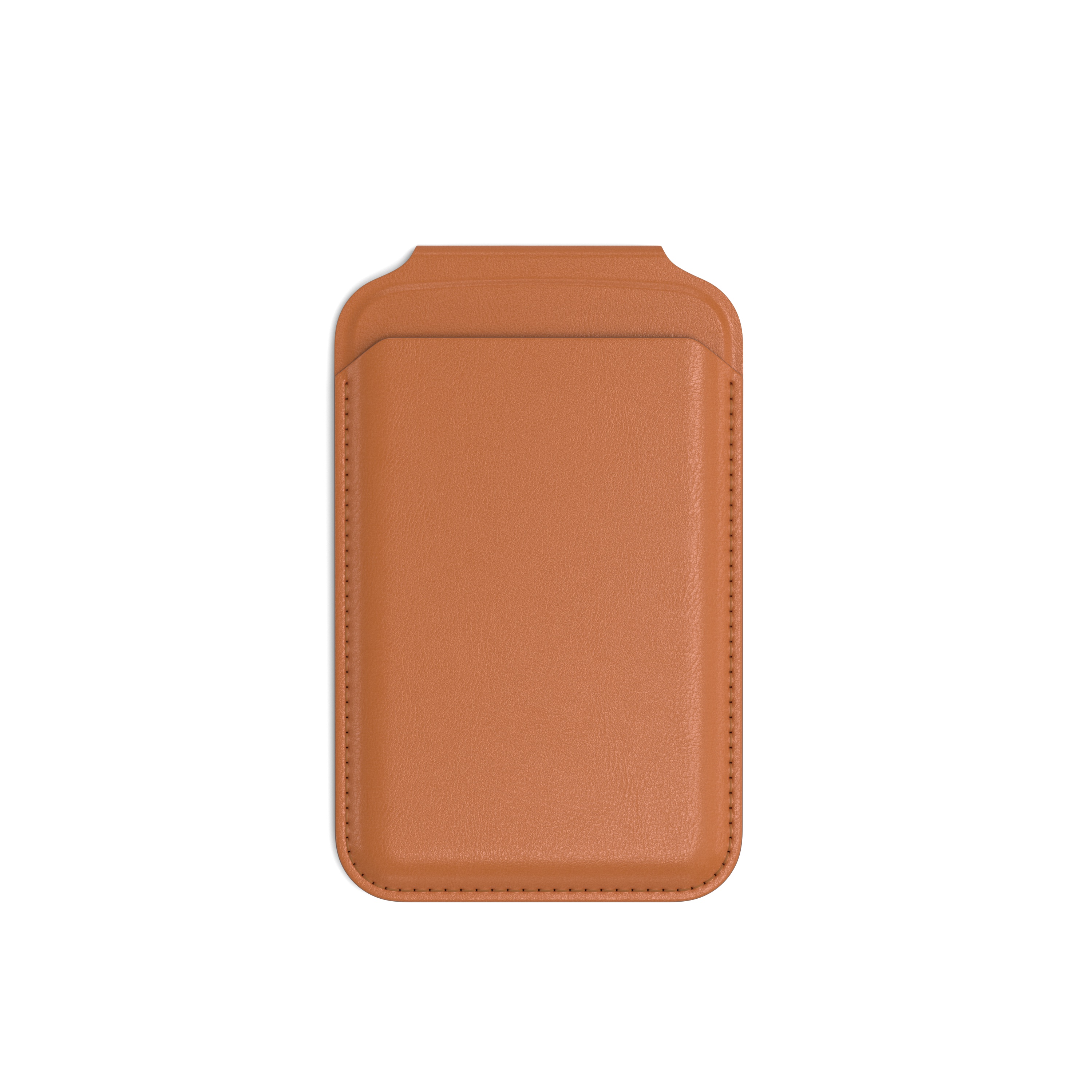 SATECHI Vegan-Leather Magnetic Wallet Stand (za sve modele iPhone 12/13/14/15) - Narančasta-1
