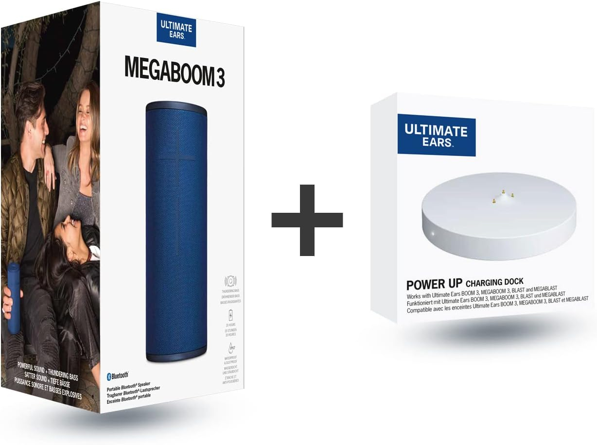 Logitech Ultimate Ears MEGABOOM 3 Wireless Bluetooth Speaker - Lagon Blue-4