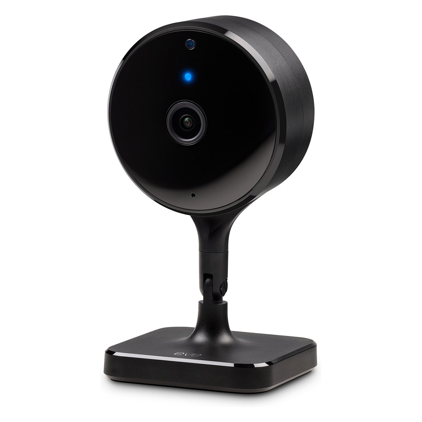 Pametna unutarnja kamera EVE Cam (1080p, 150°, noćni vid, Apple HomeKit, crna boja)-10