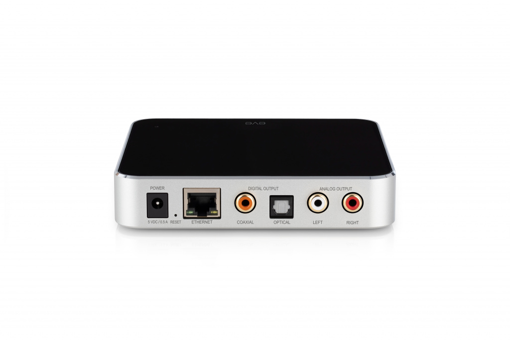 Audio streaming sučelje EVE Play (AirPlay 2, Wi-Fi, Ethernet, DAC 112 dB, crno-srebrna boja)-3
