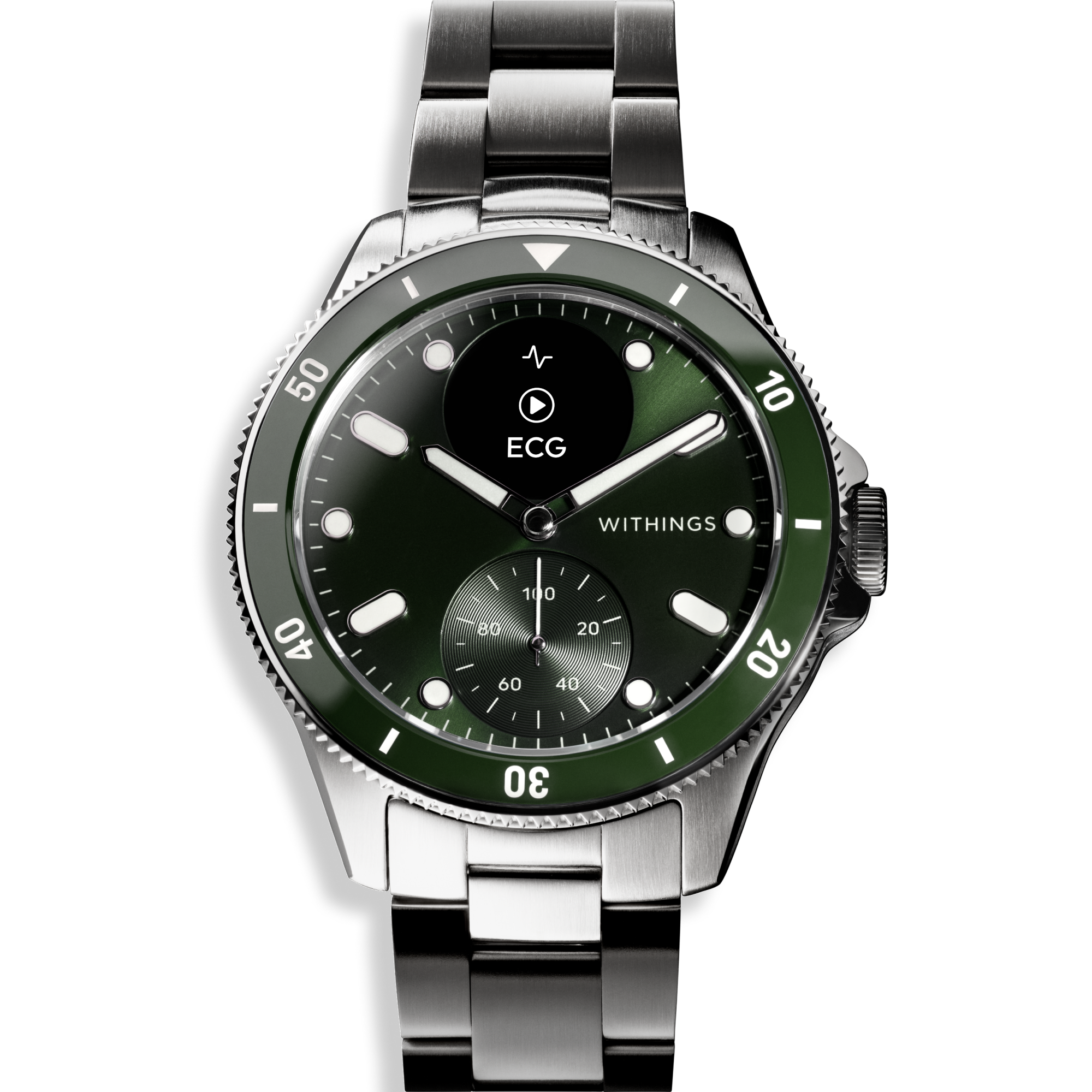 Pametni sat WITHINGS ScanWatch Nova 42mm - Green-9
