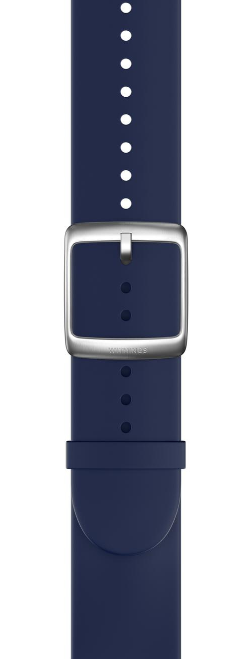 Narukvica za pametni sat WITHINGS Premium Sport Fluoroelastomer Wristband (20 mm, silikon, tamno plava boja)-0