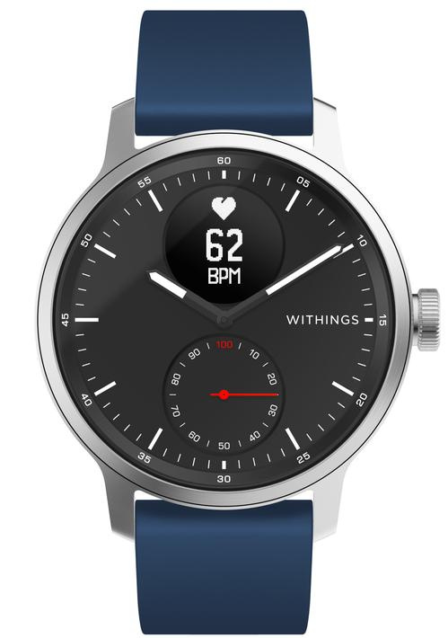 Narukvica za pametni sat WITHINGS Premium Sport Fluoroelastomer Wristband (20 mm, silikon, tamno plava boja)-1