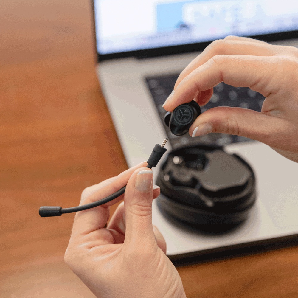 Slušalice JLAB Work Buds True Wireless Earbuds crna-10