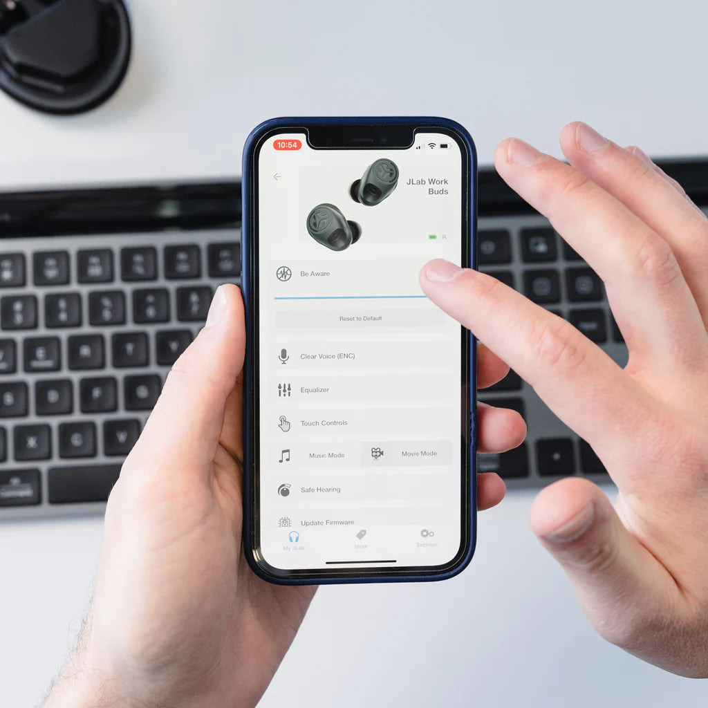 Slušalice JLAB Work Buds True Wireless Earbuds crna-5