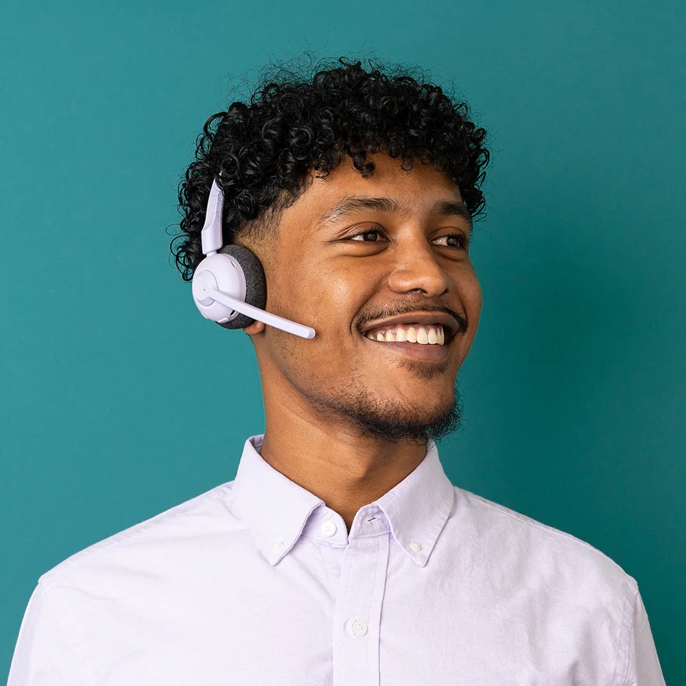 Slušalice JLAB Go Work Pop Wireless Headset Lilac-4
