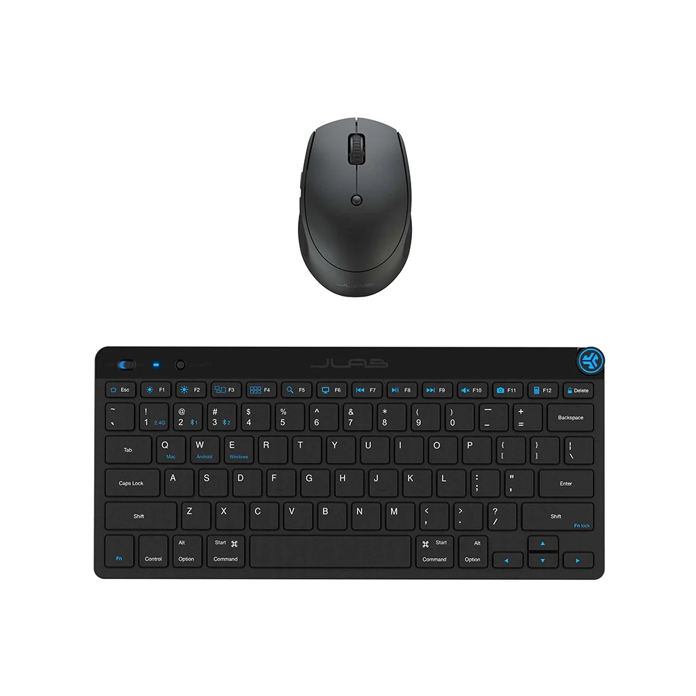 Komplet JLAB Go Work (Go Mouse i Go Keyboard US) - Crna