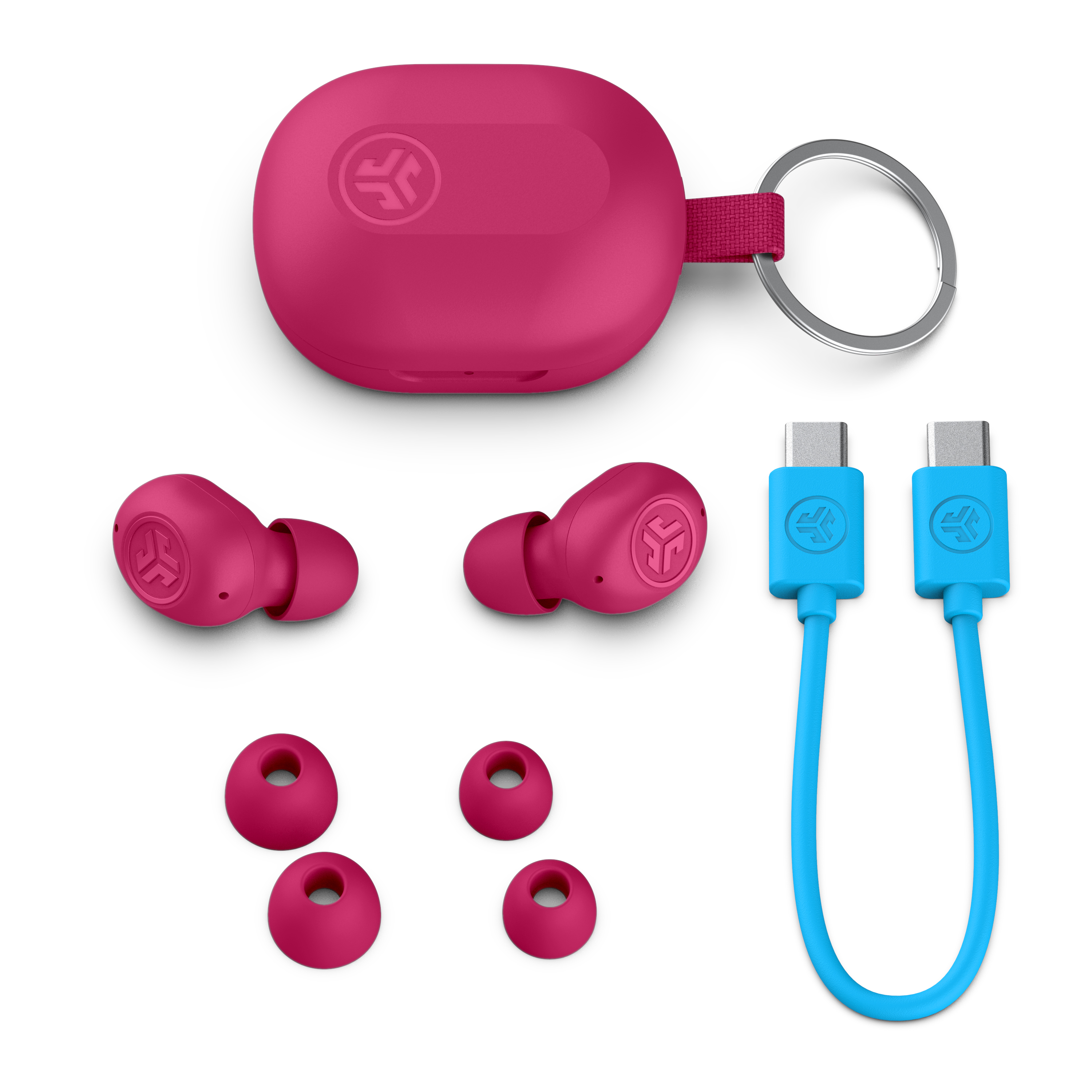 Slušalice JLAB JBuds Mini True Wireless Earbuds Pink-4
