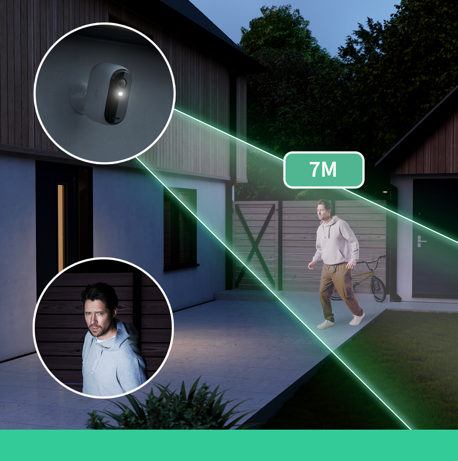 Arlo Essential (Gen.2) FHD Outdoor Security Camera - 2 Camera Kit - White-2