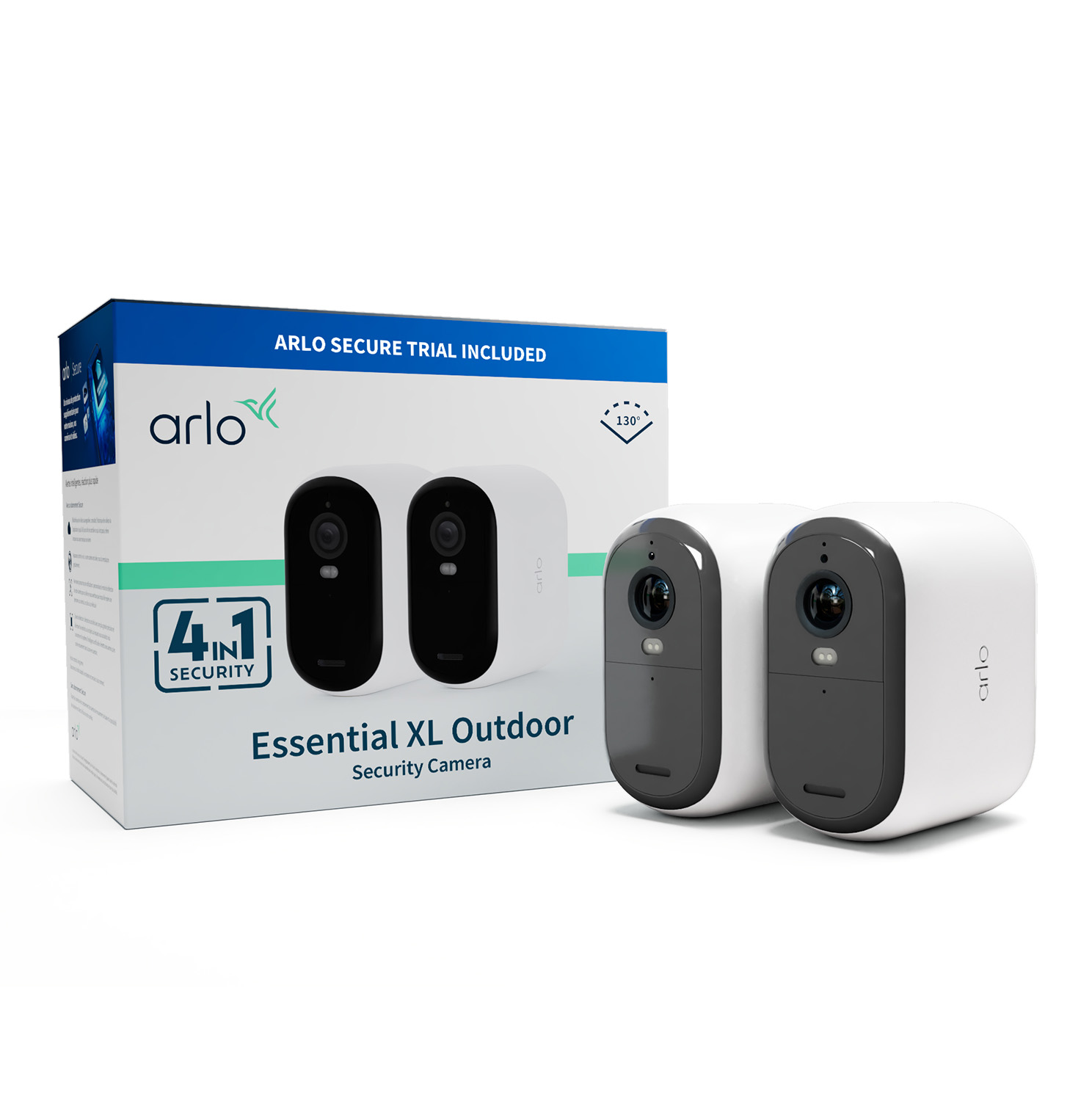 Sigurnosna kamera ARLO Essential (Gen.2) XL FHD - 2 komada - Bijela-7