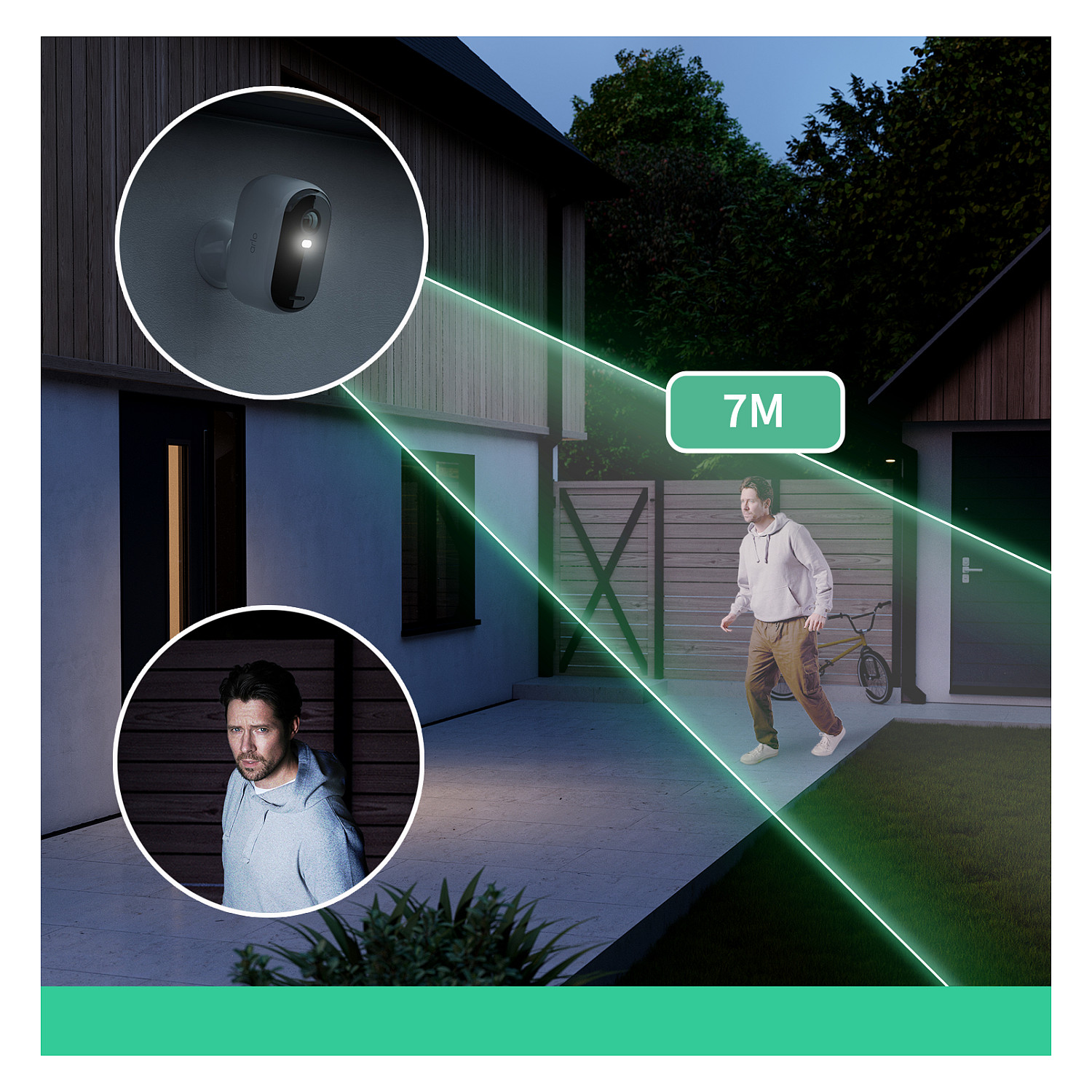 Sigurnosna kamera ARLO Essential (Gen.2) XL FHD - 2 komada - Bijela-20