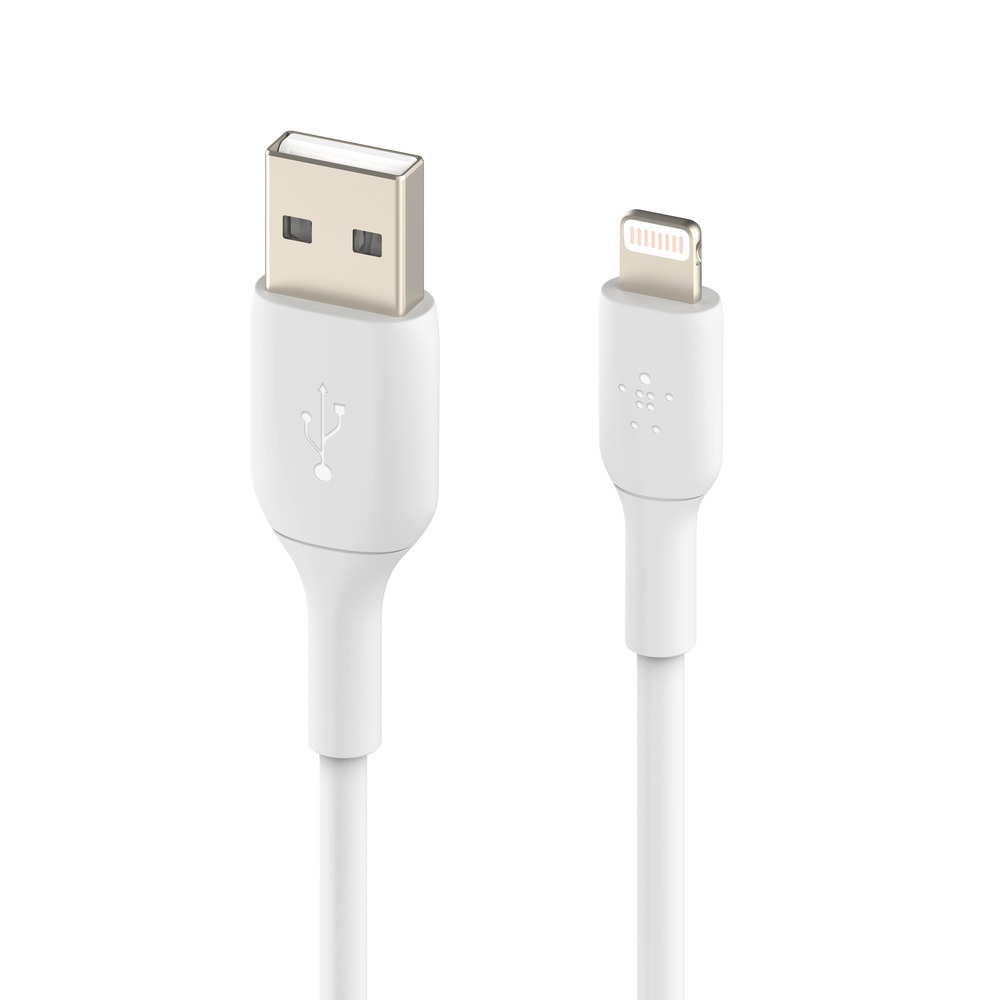 Kabel Belkin BOOST CHARGE USB-A do Lightning, PVC - 2M - Bijeli