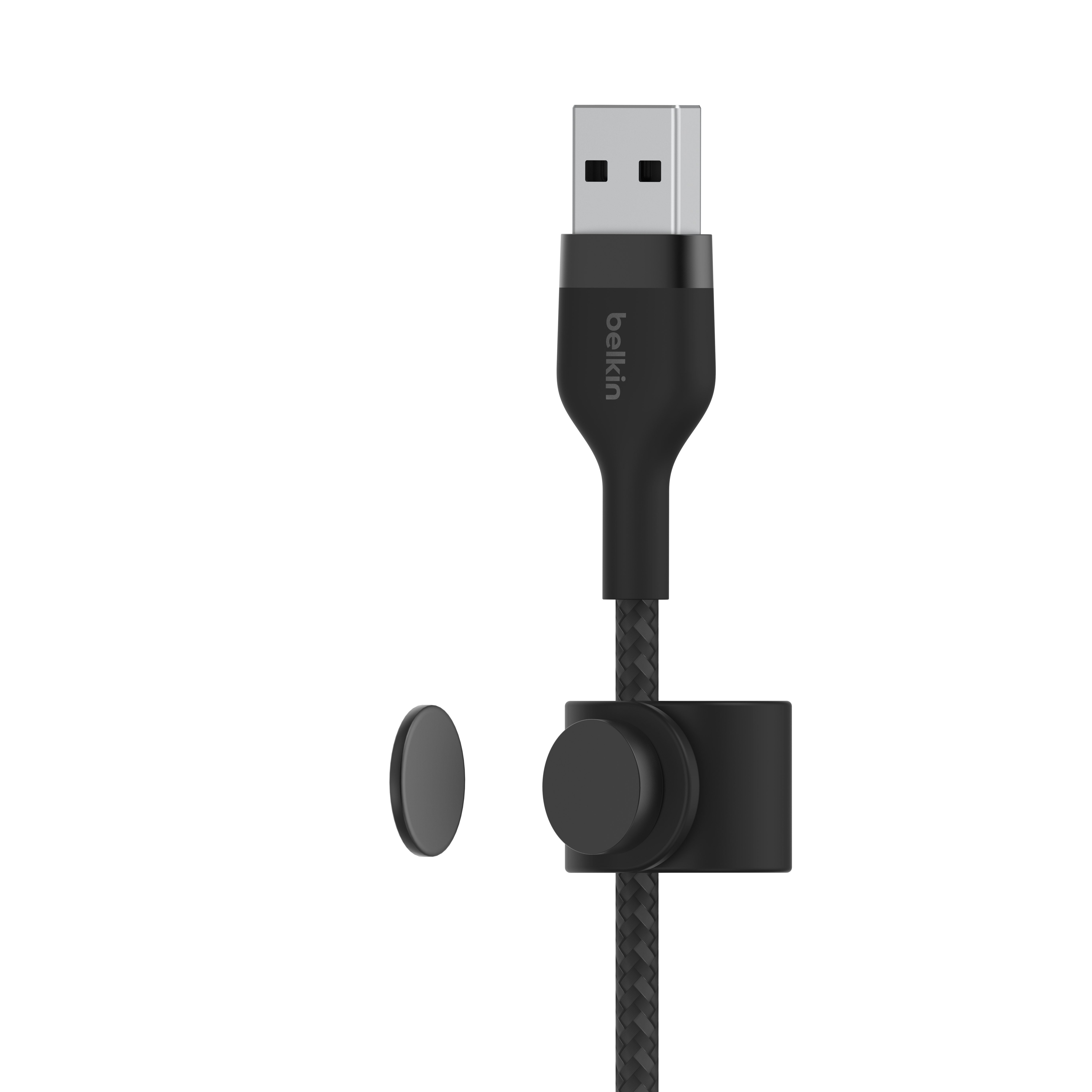 Kabel Belkin BOOST CHARGE PRO Flex USB-A to LTG, Braided Silicone Cable - 1M (crna, silikonska oplata, pletena)-3