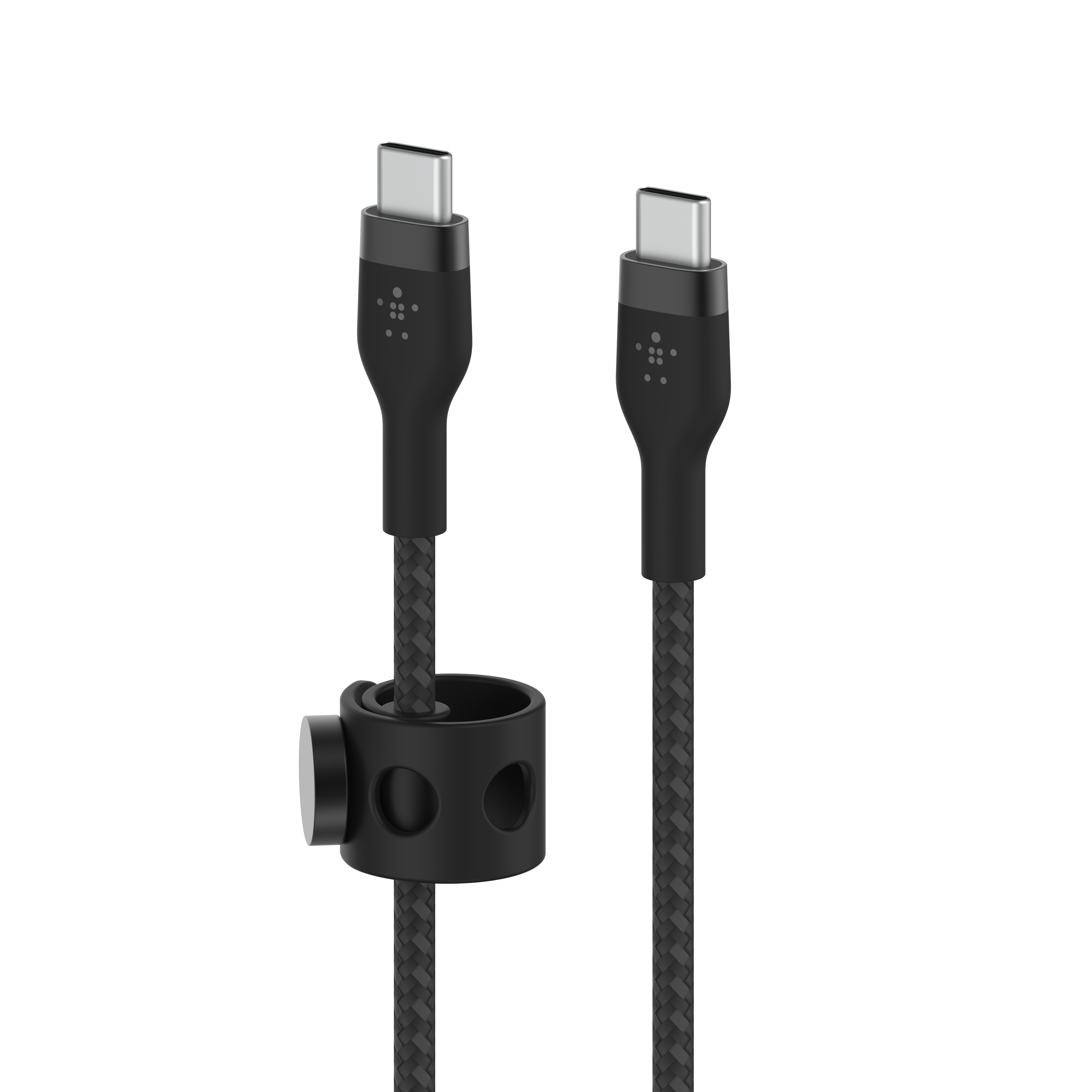 Belkin BOOST CHARGE PRO Flex USB-C to USB-C 2.0, Braided Silicone Cable - 2M - crna-0