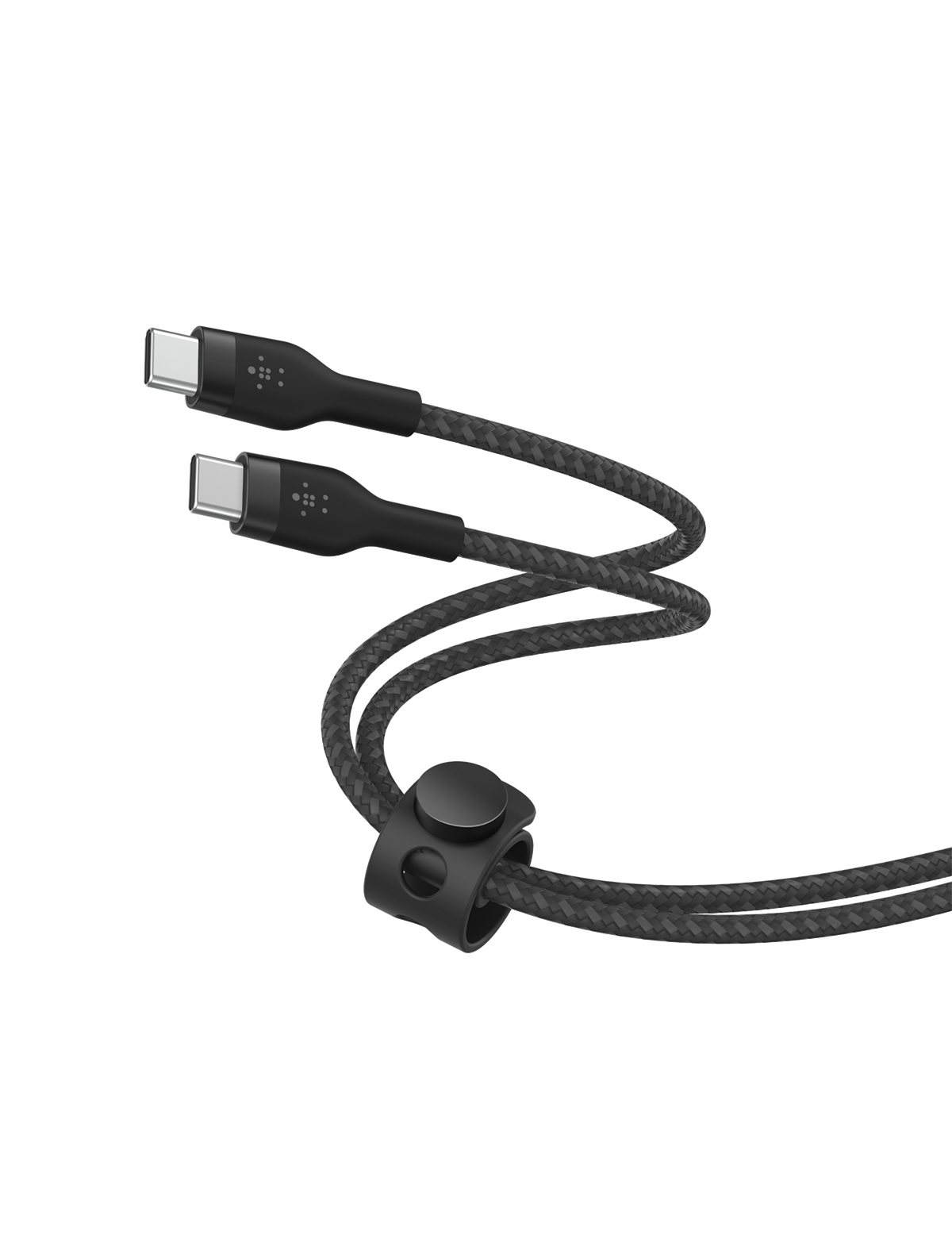 Belkin BOOST CHARGE PRO Flex USB-C to USB-C 2.0, Braided Silicone Cable - 2M - crna-5