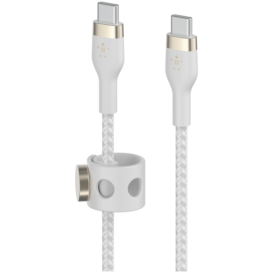 Kabel BELKIN BOOST CHARGE PRO Flex USB-C to USB-C 2.0 (3m, bijeli)-10