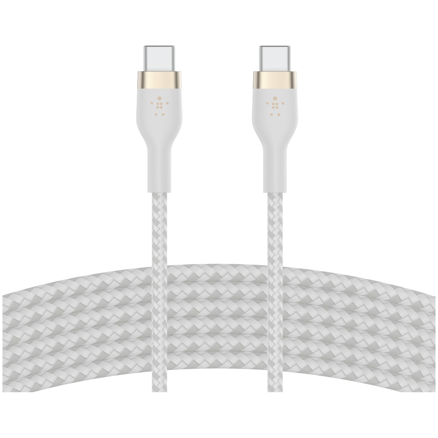 Kabel BELKIN BOOST CHARGE PRO Flex USB-C to USB-C 2.0 (3m, bijeli)-11