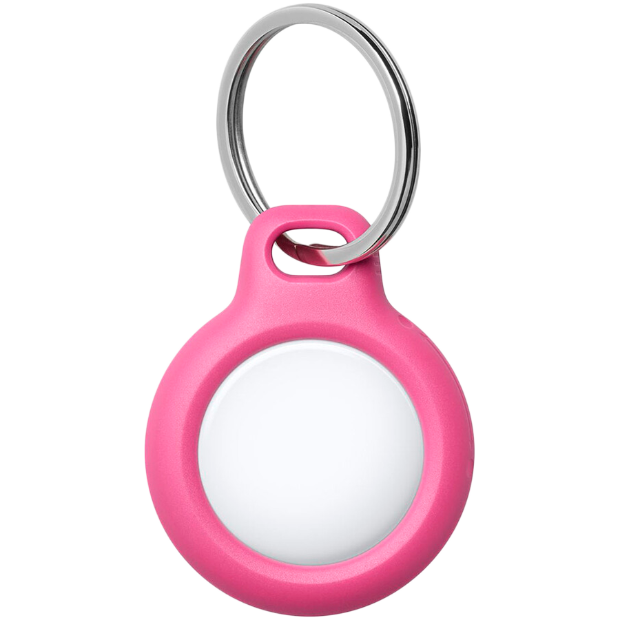 Belkin Secure Holder w Keyring - Airtag - Pink-7