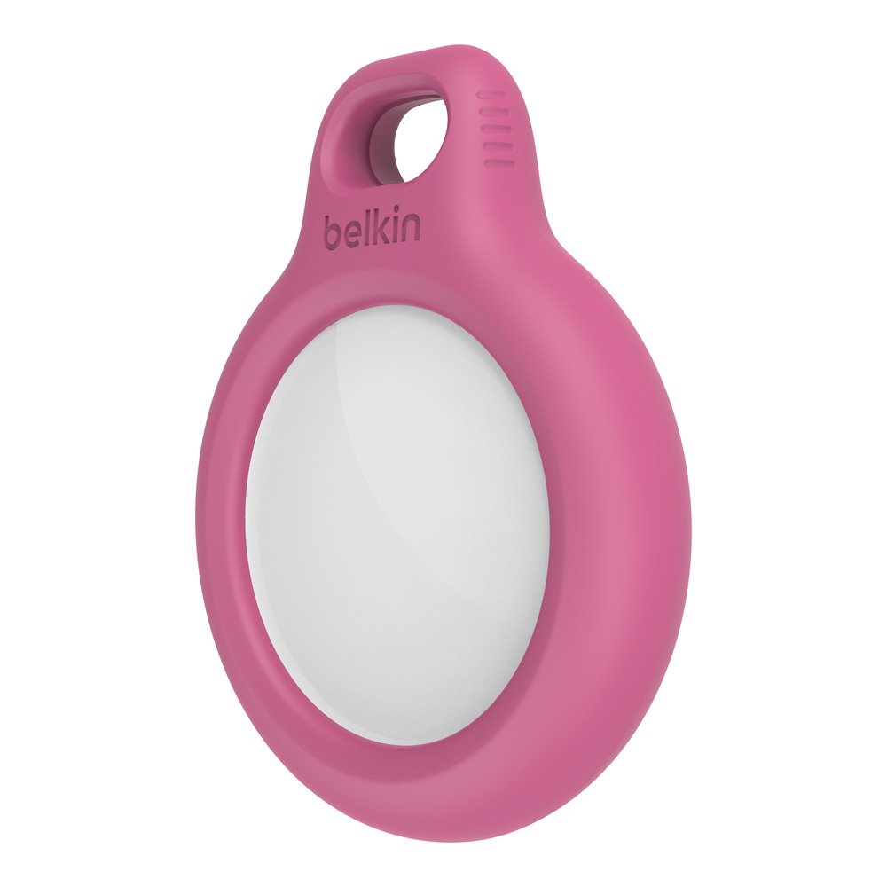 Belkin Secure Holder w Keyring - Airtag - Pink-4
