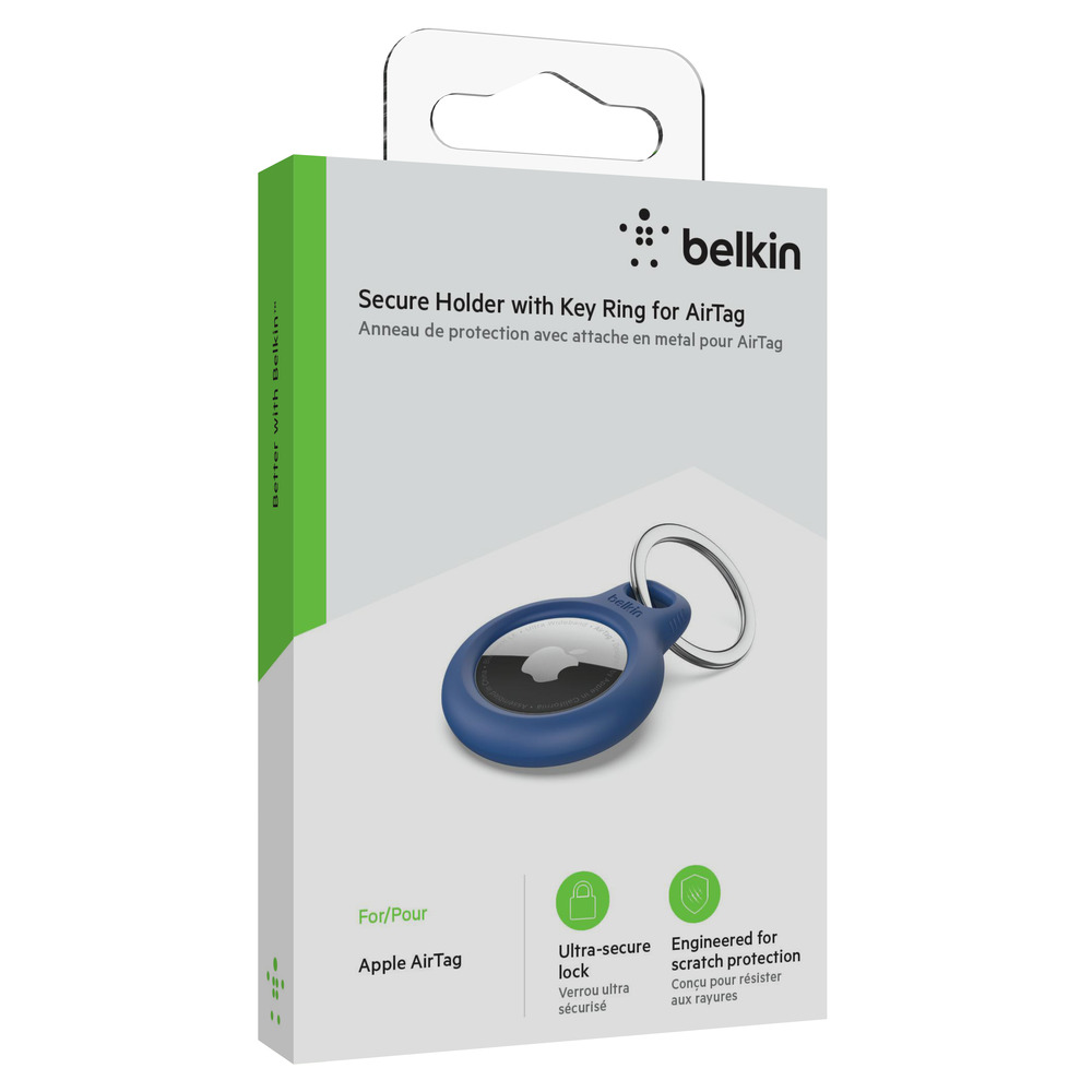 DODATAK BELKIN SECURE HOLDER W KEYRING - AIRTAG - BLUE-5