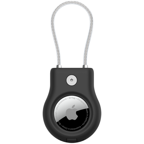 Belkin Secure Holder w Wire Cable - Airtag - Black-8