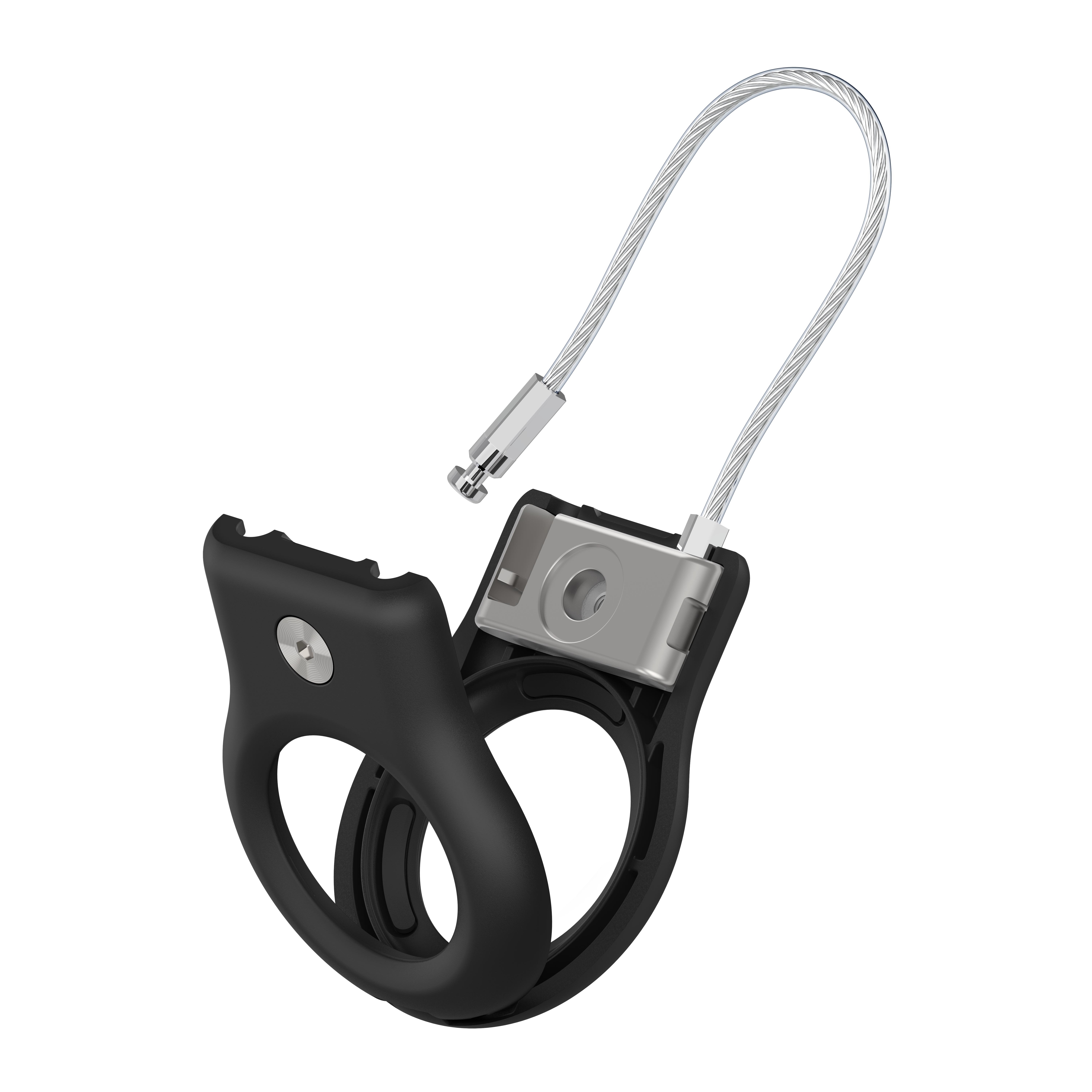 Belkin Secure Holder w Wire Cable - Airtag - Black-4