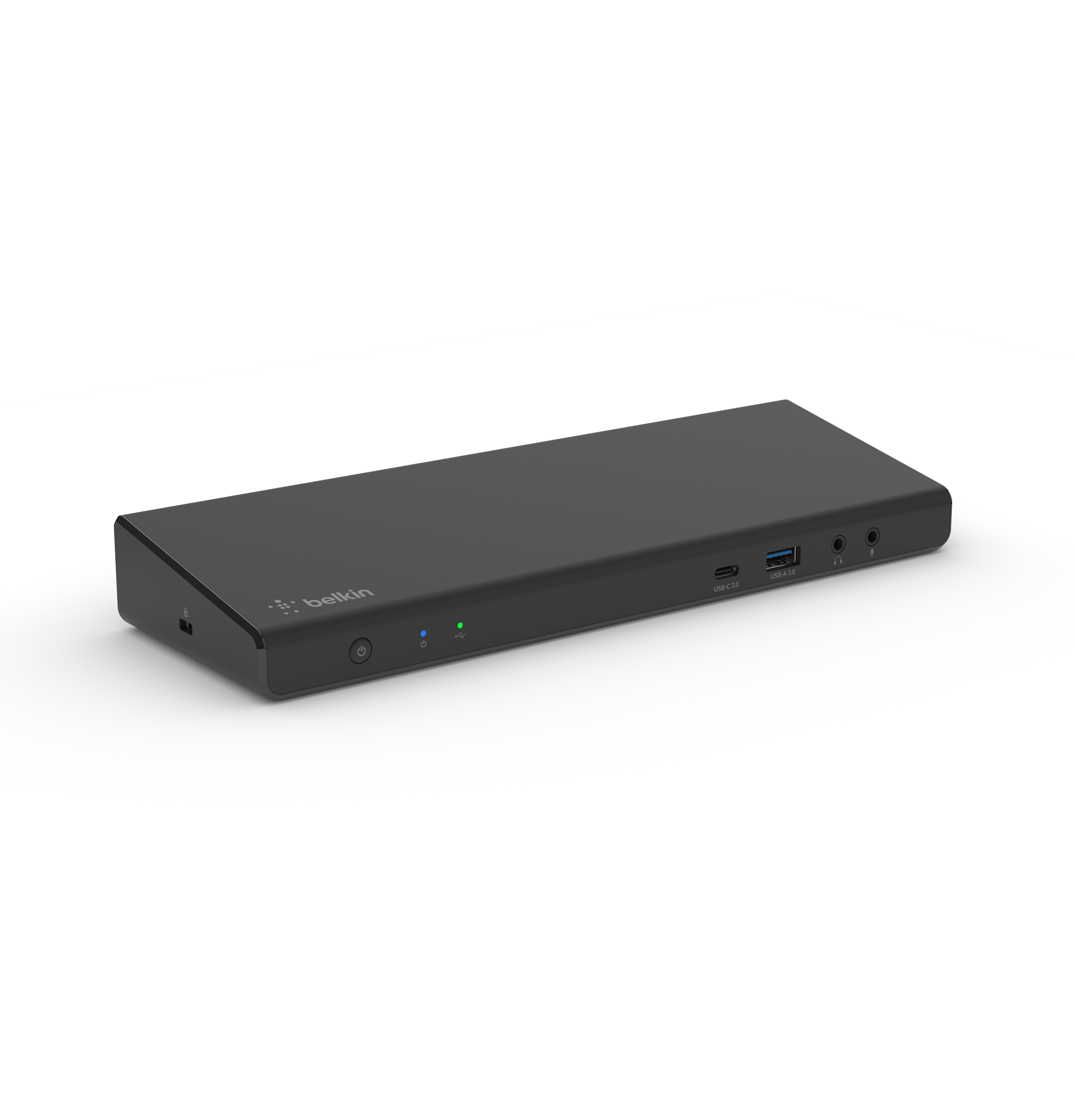 Belkin CONNECT USB C Display Link Dock, Triple display support up to 4K, HDMI, DP, USB C, USB A, GbE, Audio, PD 85w, Mac/PC/Chrome compatible - crna-0