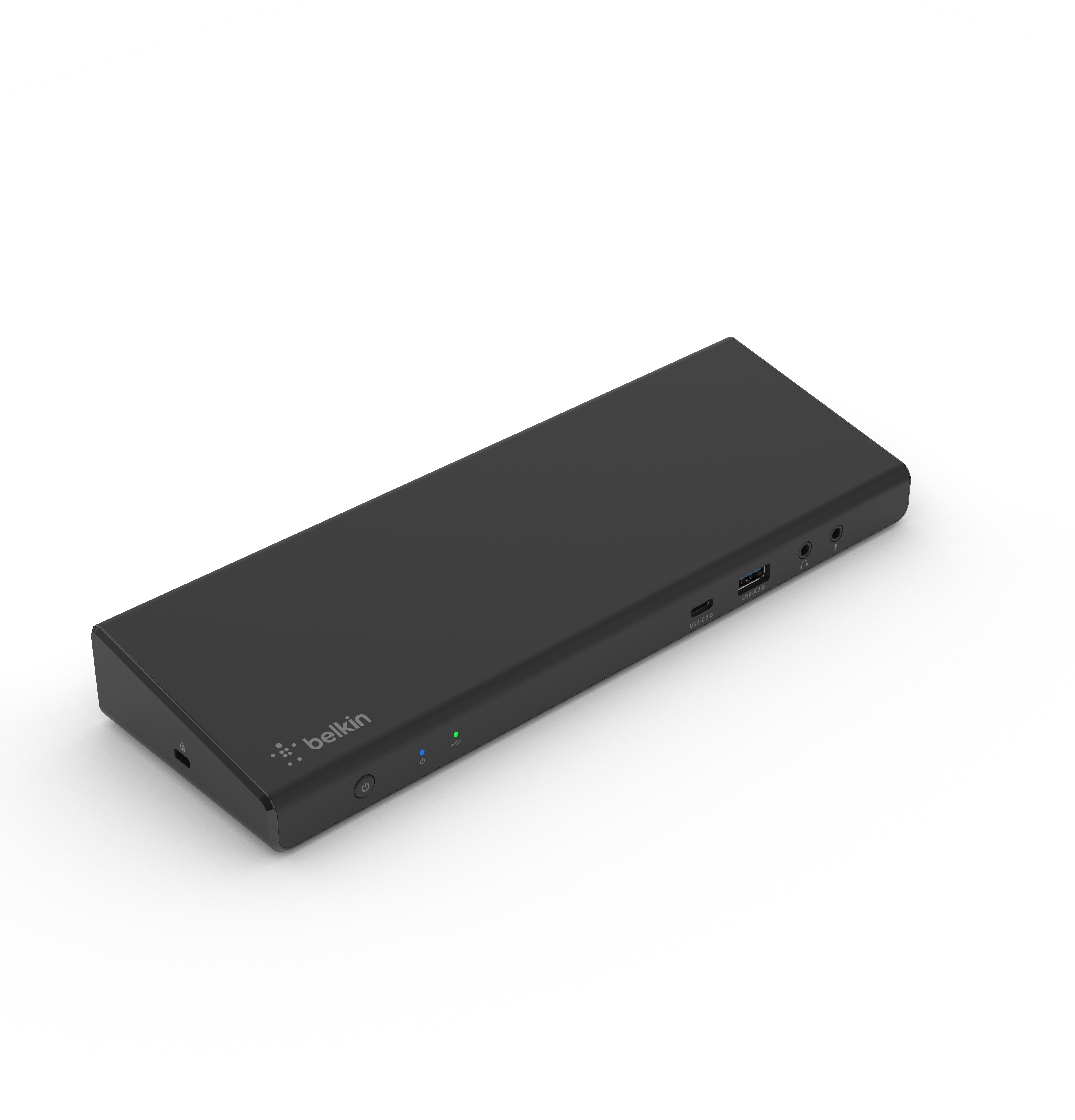 Belkin CONNECT USB C Display Link Dock, Triple display support up to 4K, HDMI, DP, USB C, USB A, GbE, Audio, PD 85w, Mac/PC/Chrome compatible - crna-5
