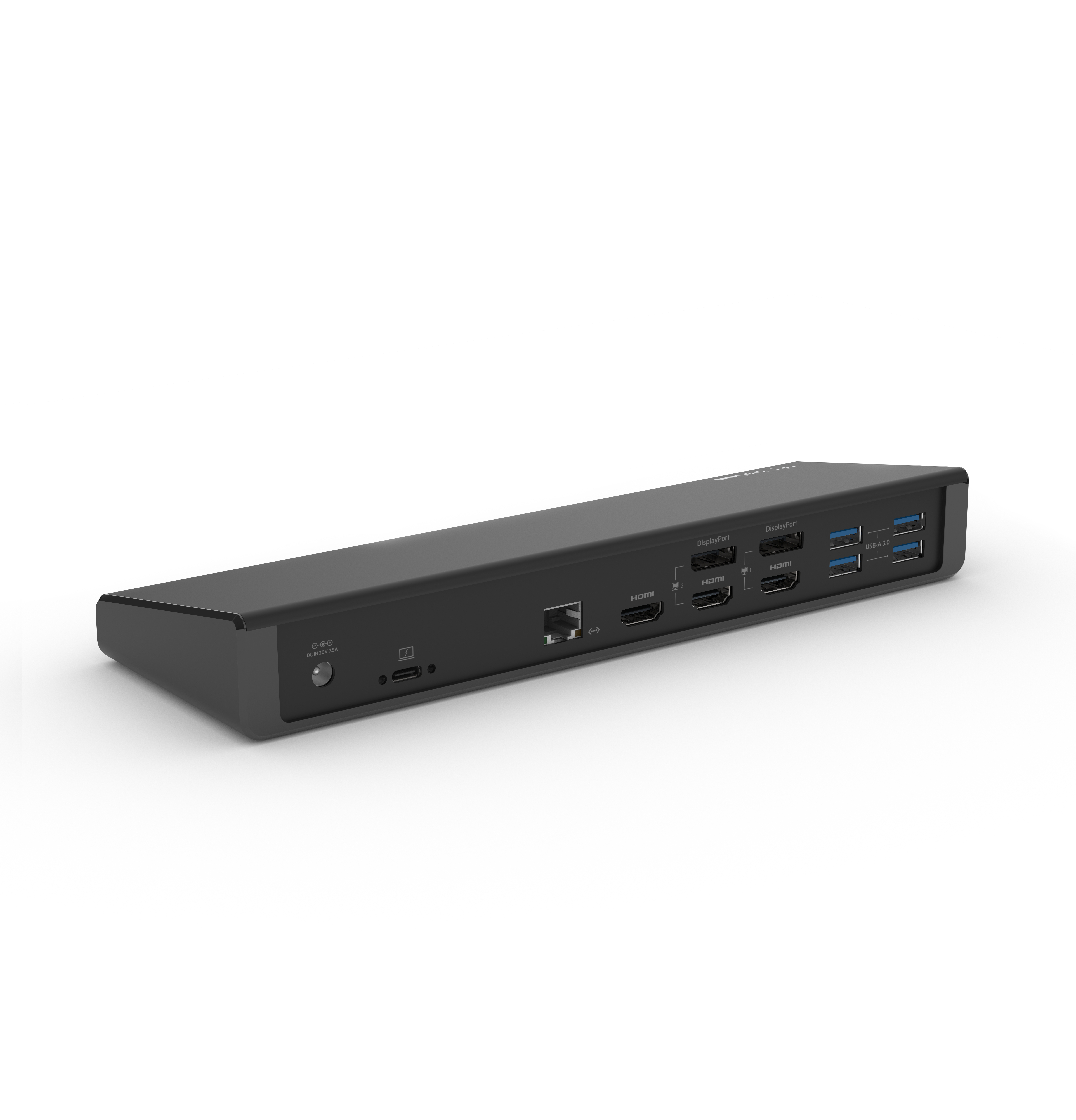 Belkin CONNECT USB C Display Link Dock, Triple display support up to 4K, HDMI, DP, USB C, USB A, GbE, Audio, PD 85w, Mac/PC/Chrome compatible - crna-4