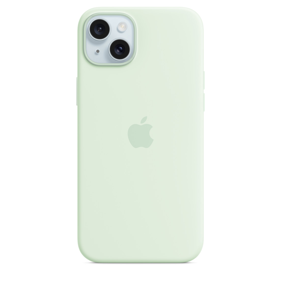 Silikonska maska APPLE za iPhone 15 Plus s MagSafe (Soft Mint) - MT0Y3ZM/A-0