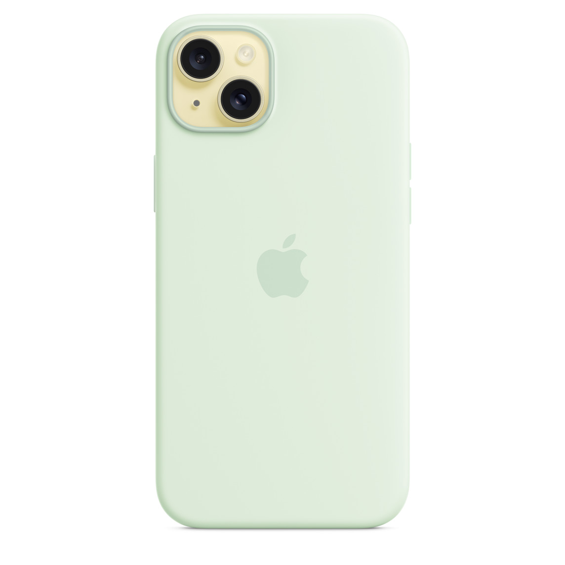 Silikonska maska APPLE za iPhone 15 Plus s MagSafe (Soft Mint) - MT0Y3ZM/A-3