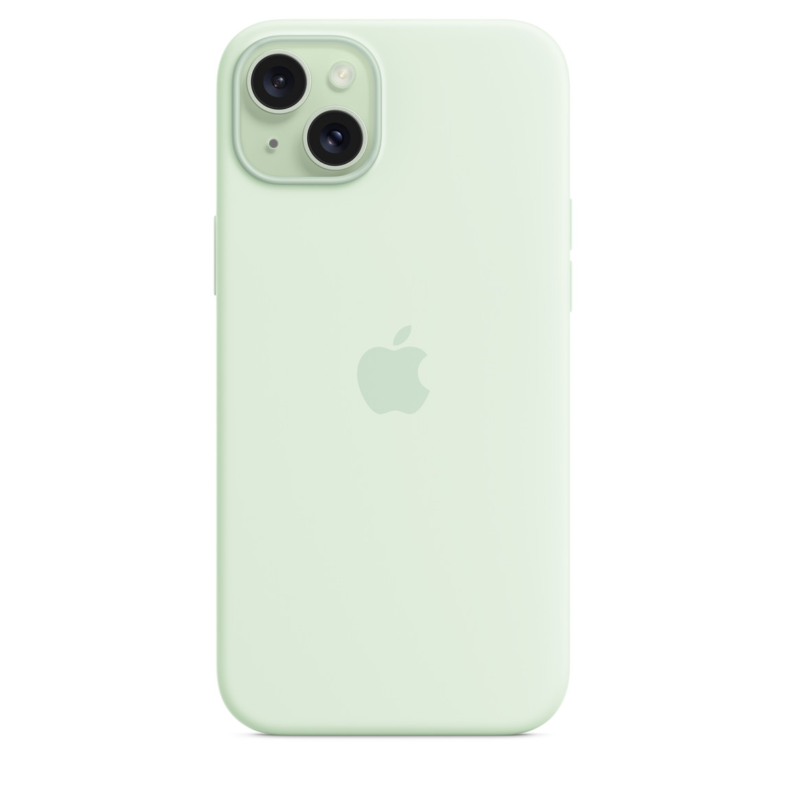 Silikonska maska APPLE za iPhone 15 Plus s MagSafe (Soft Mint) - MT0Y3ZM/A-2