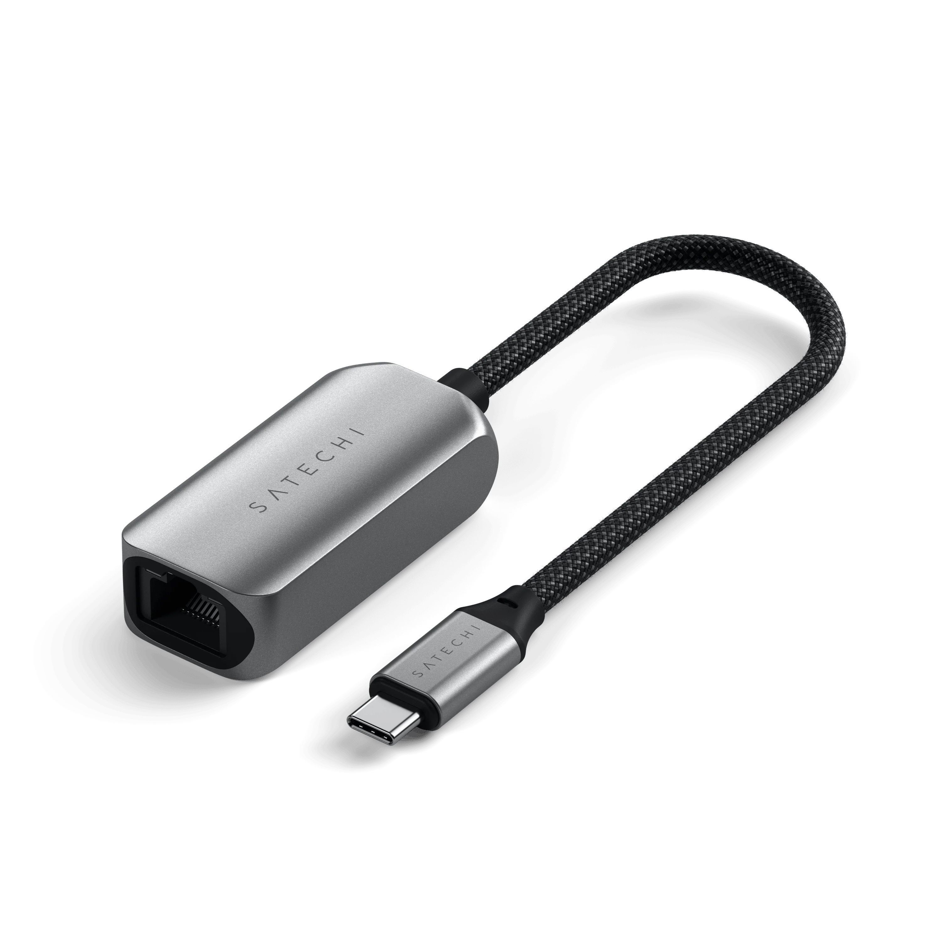 Satechi USB-C 2.5 Gigabit Ethernet Adapter - Space Grey-0