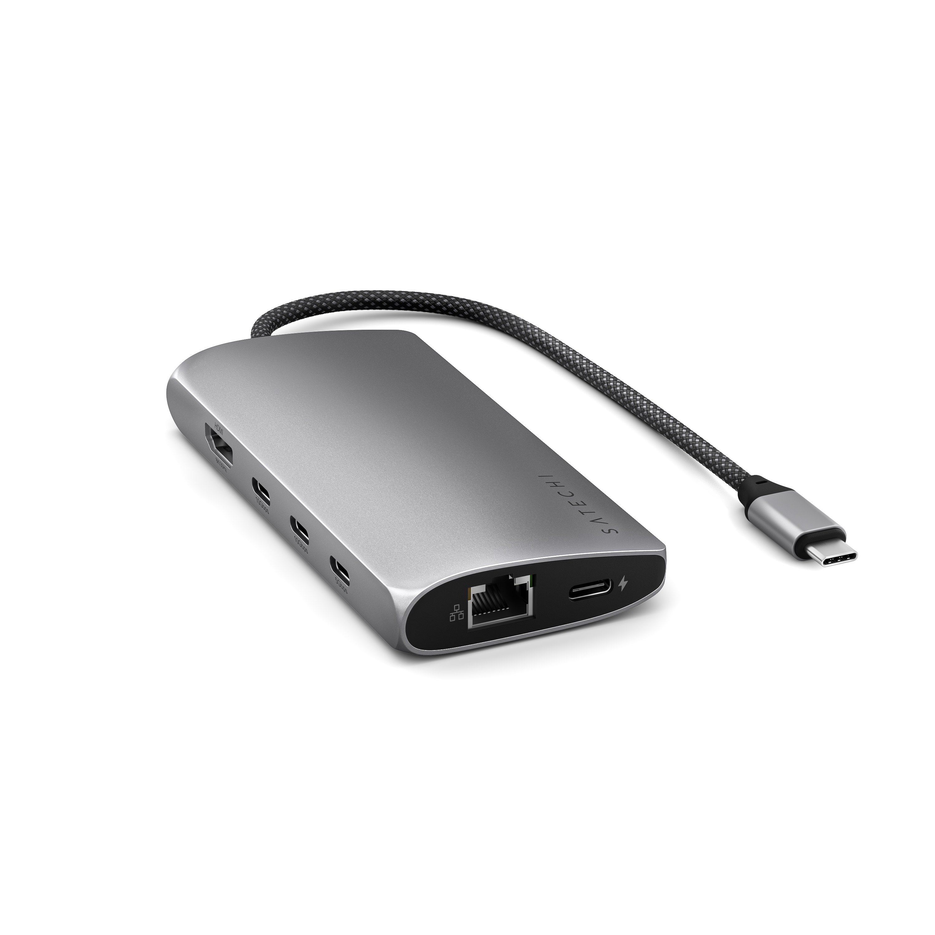 USB-C MultiPort Adapter - SATECHI V3 8K s Ethernetom - Space Gray-5