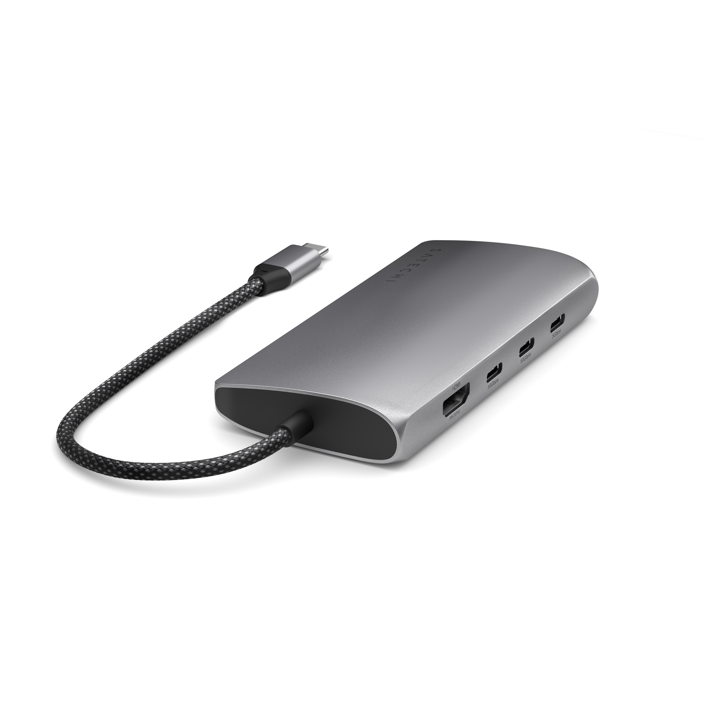 USB-C MultiPort Adapter - SATECHI V3 8K s Ethernetom - Space Gray-6